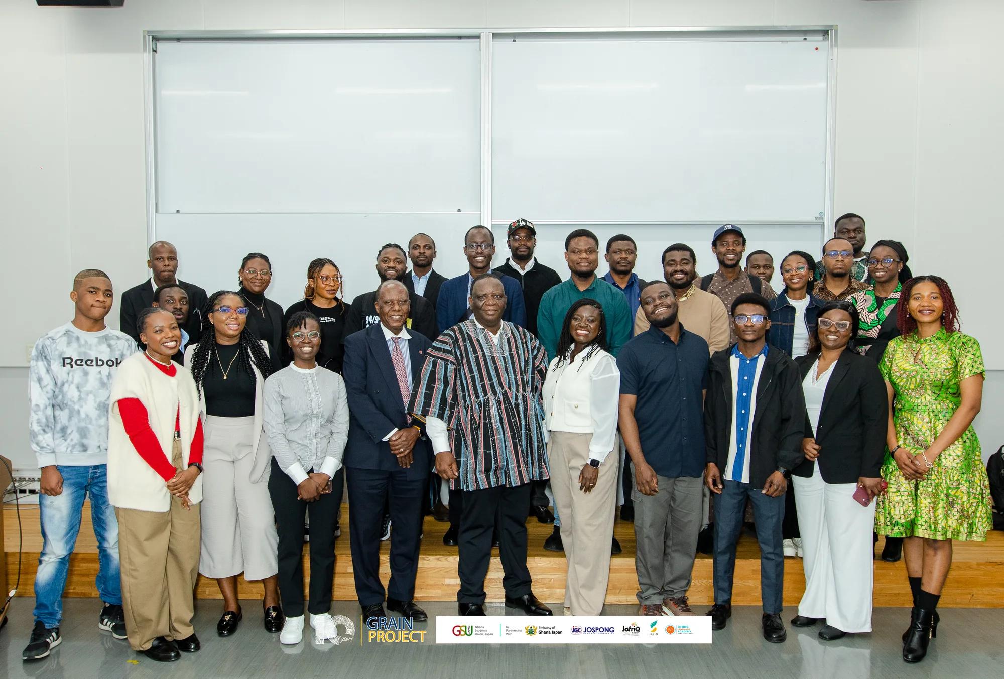 Guests and members together at the 10th Anniversary Opening and GRAIN Launch