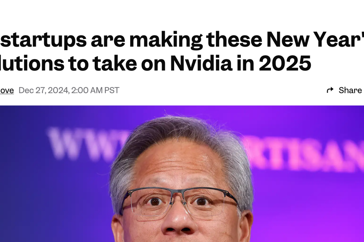Chip Startups to Take on Nvidia in 2025
