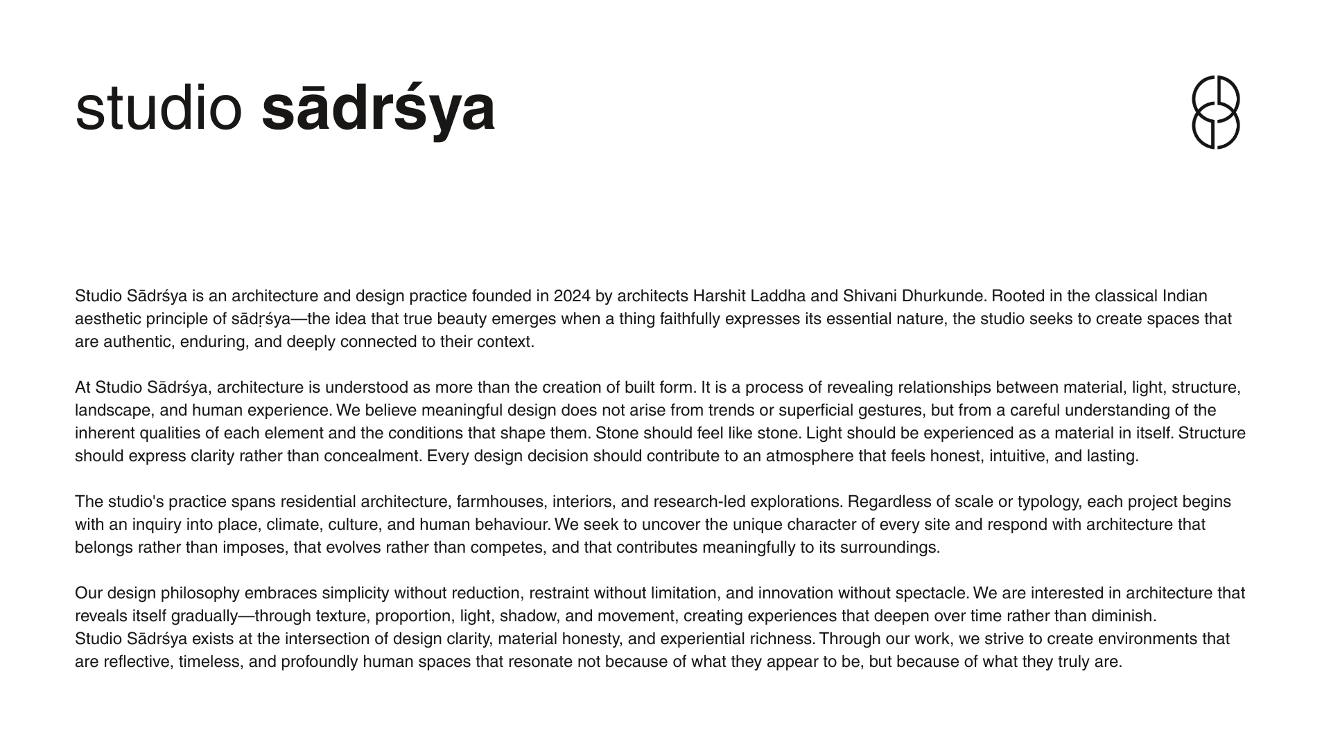 Studio Sadrsya campaign asset 1