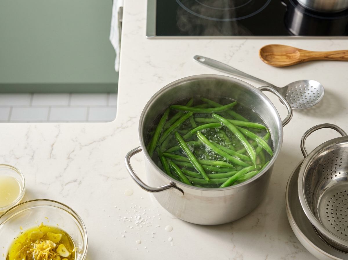 Cook the vegetables