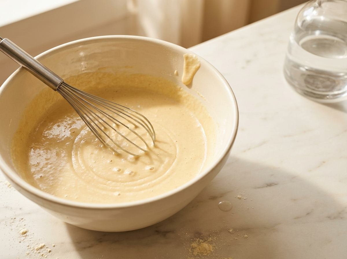 Mix the batter