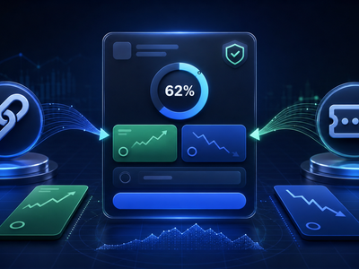 Referral link and invite code paths leading into a prediction market interface
