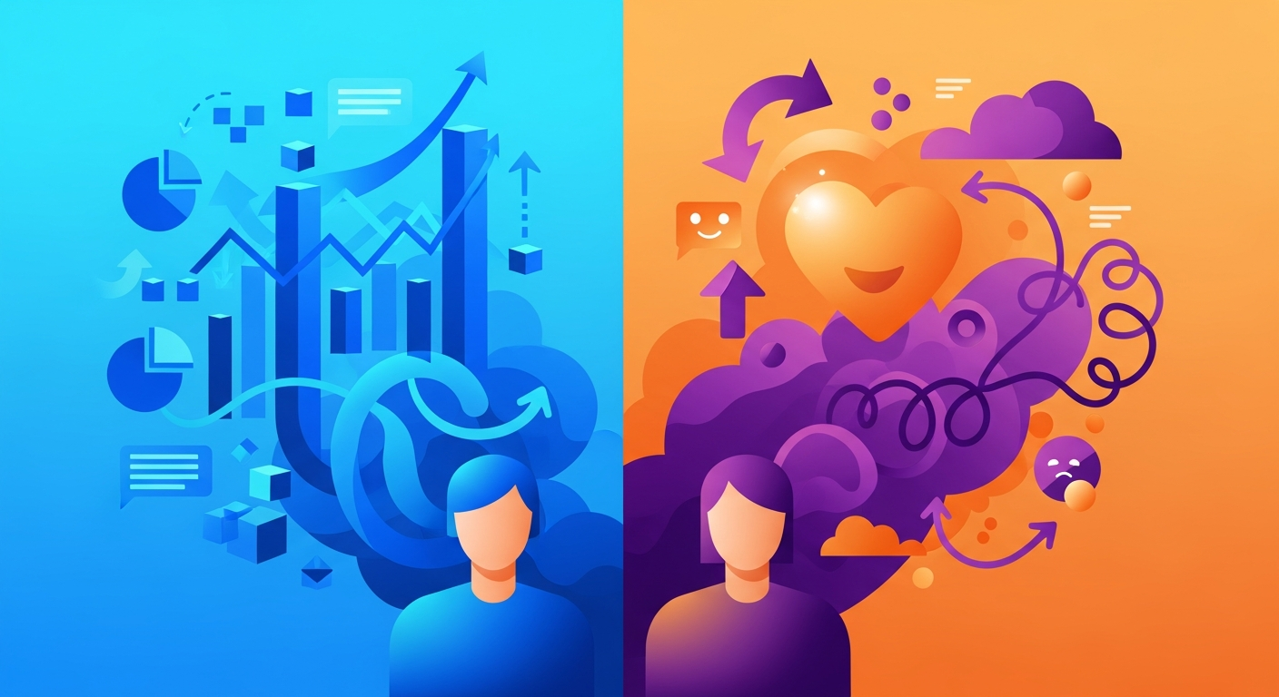 Header illustration for profitable vs recreational