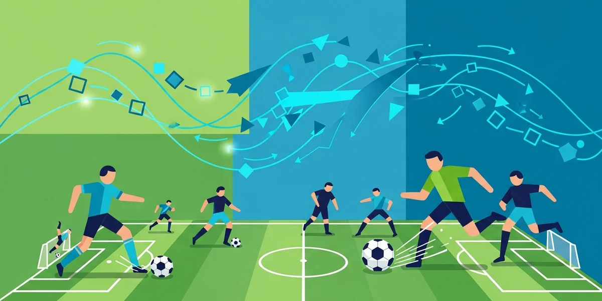 Header illustration for inplay football betting