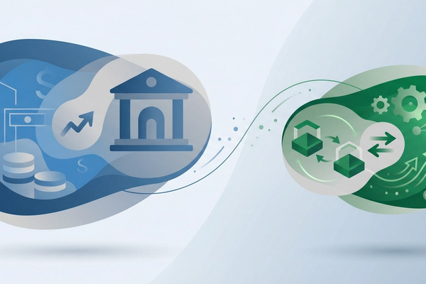 Abstract illustration showing two balanced pools of funds representing 70% on bookmakers and 30% on betting exchange