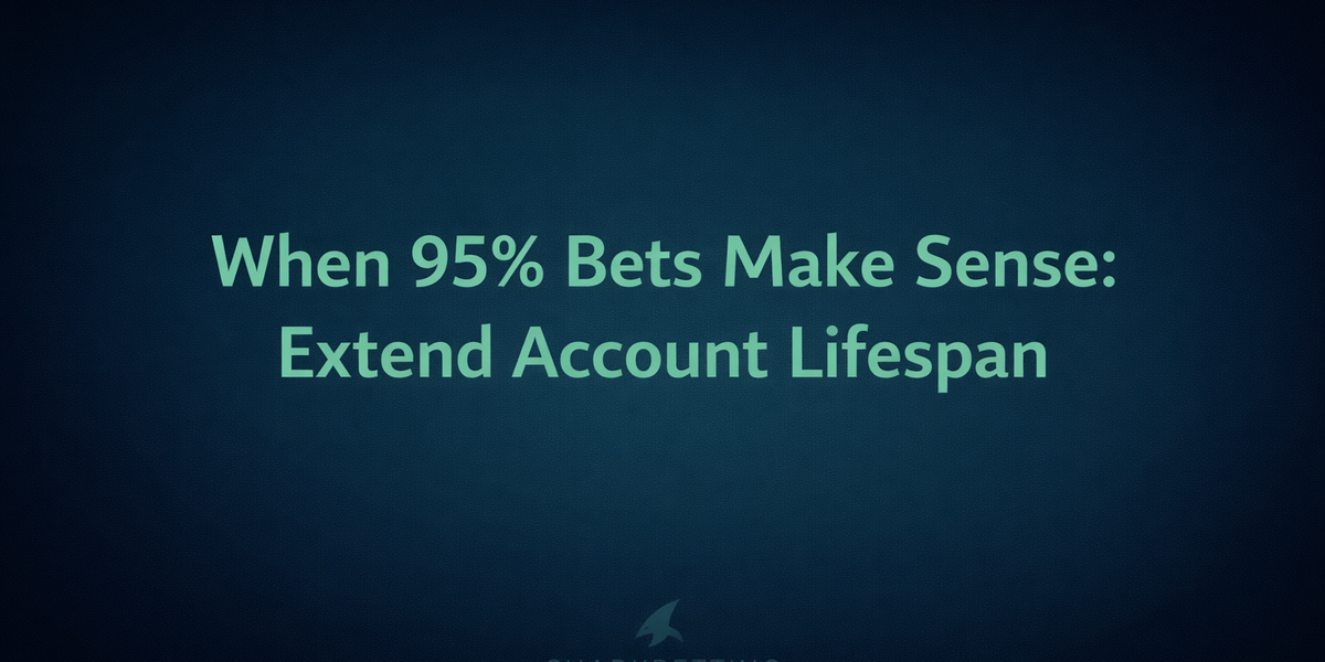 When 95% Bets Make Sense - Abstract sportsbook dashboard with longevity theme