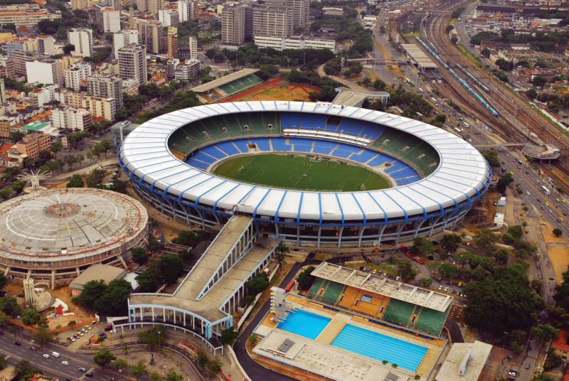 Marcana Stadium Rio Aerial
