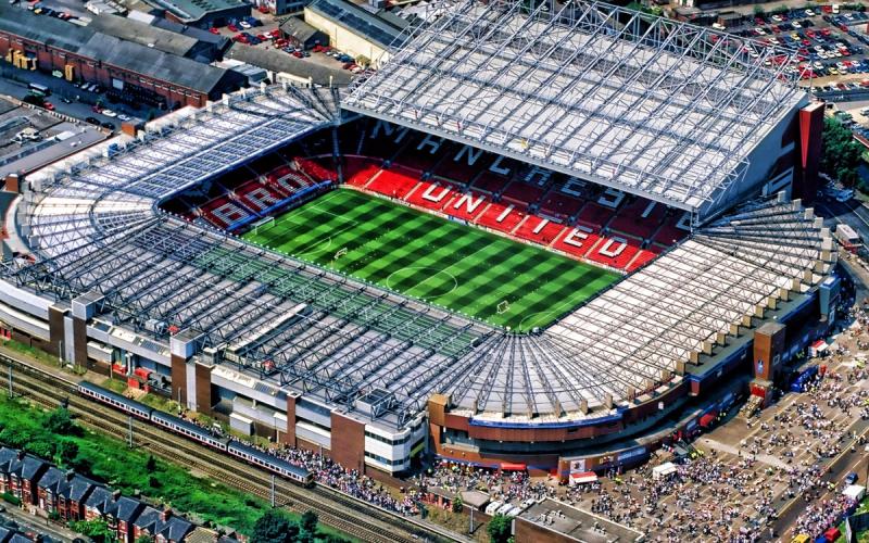Old Trafford Aerial view