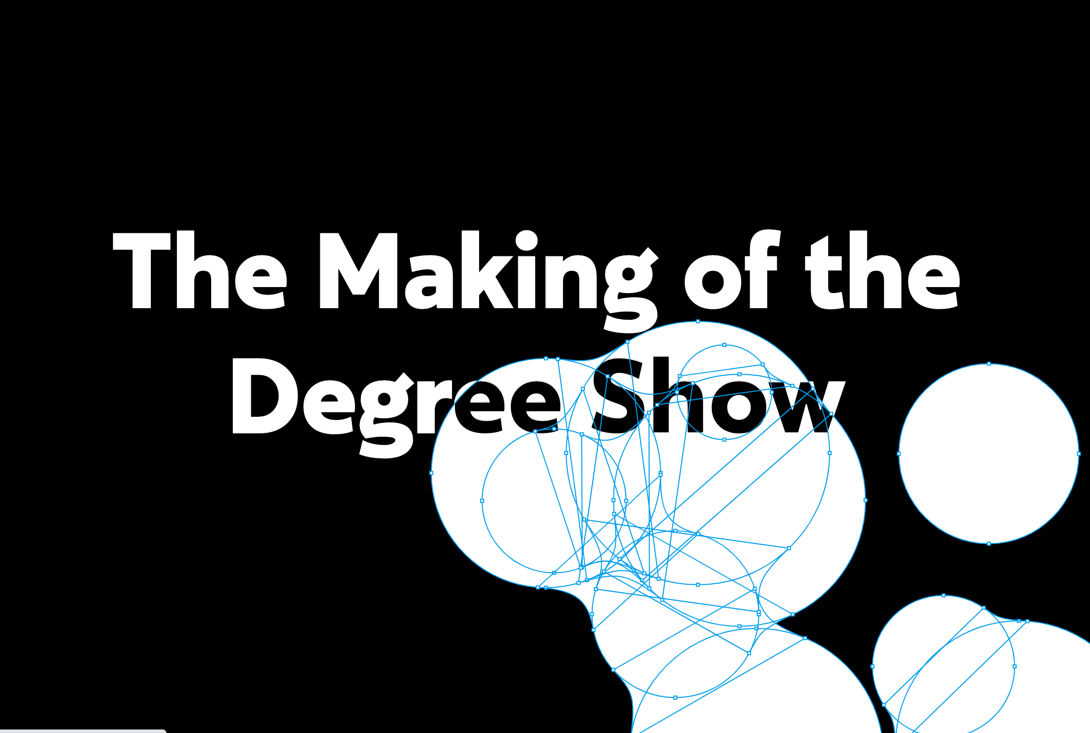 Realising the 2020 degree show for Ravensbourne University London