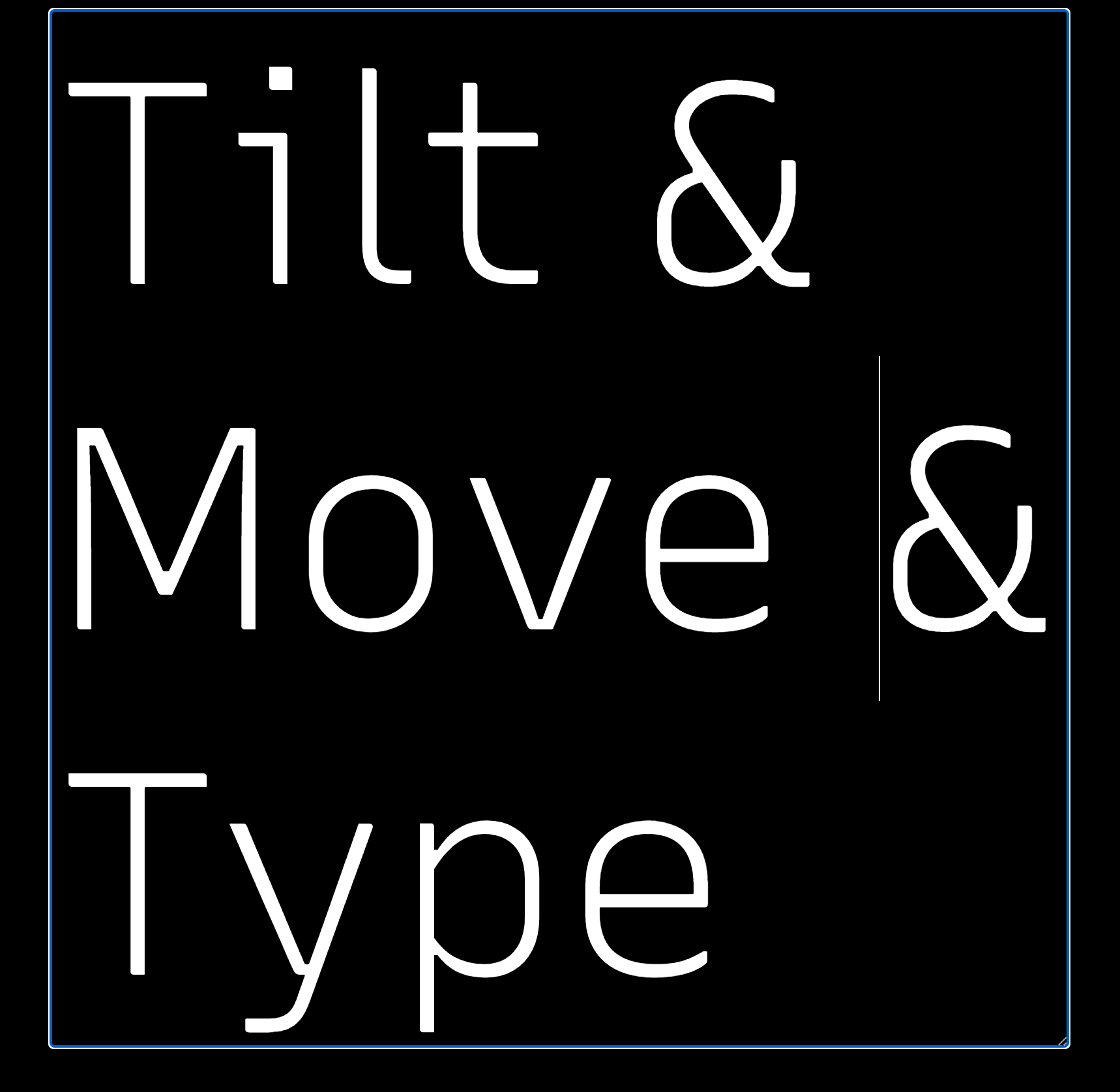 variable tilting type
