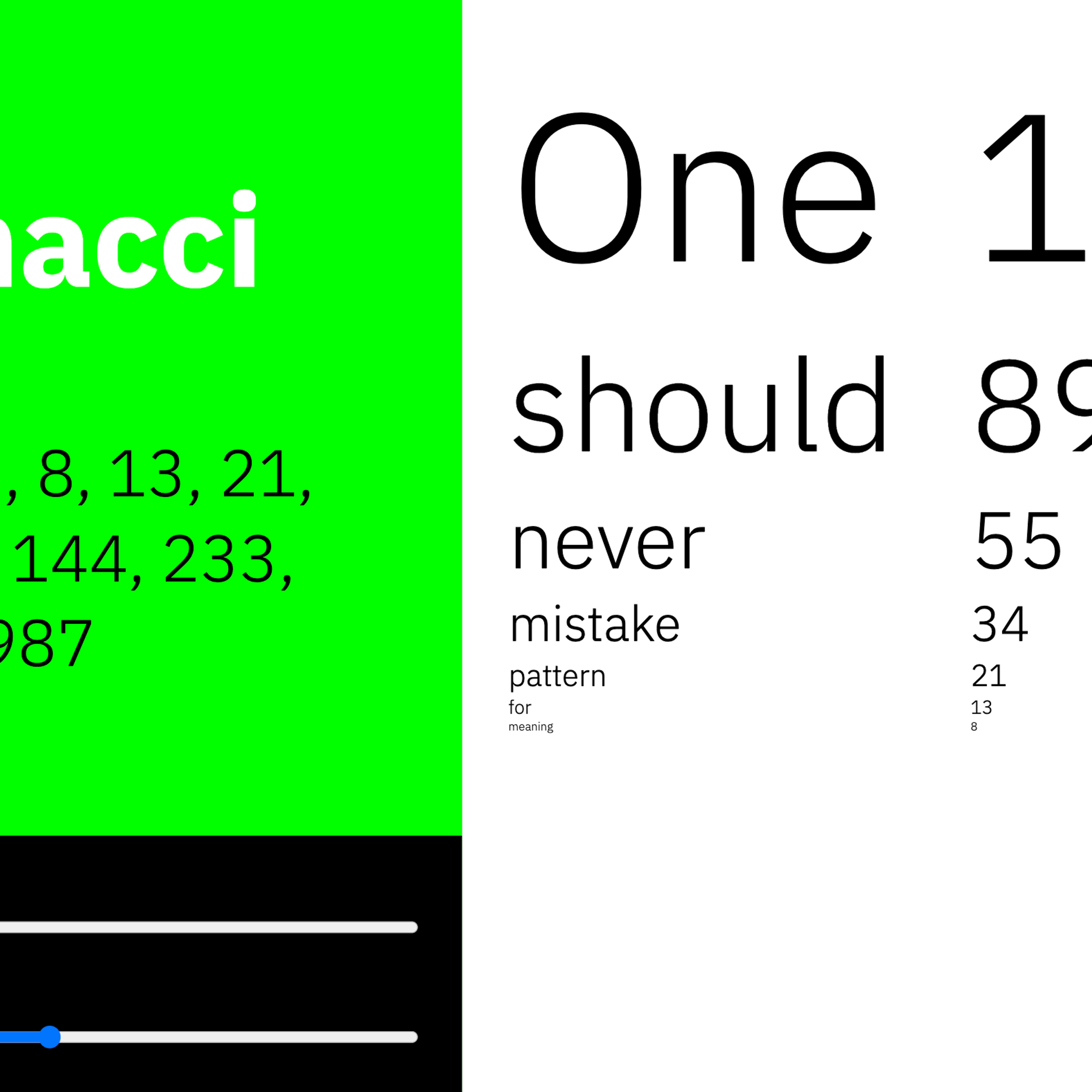 Fibonacci Scale