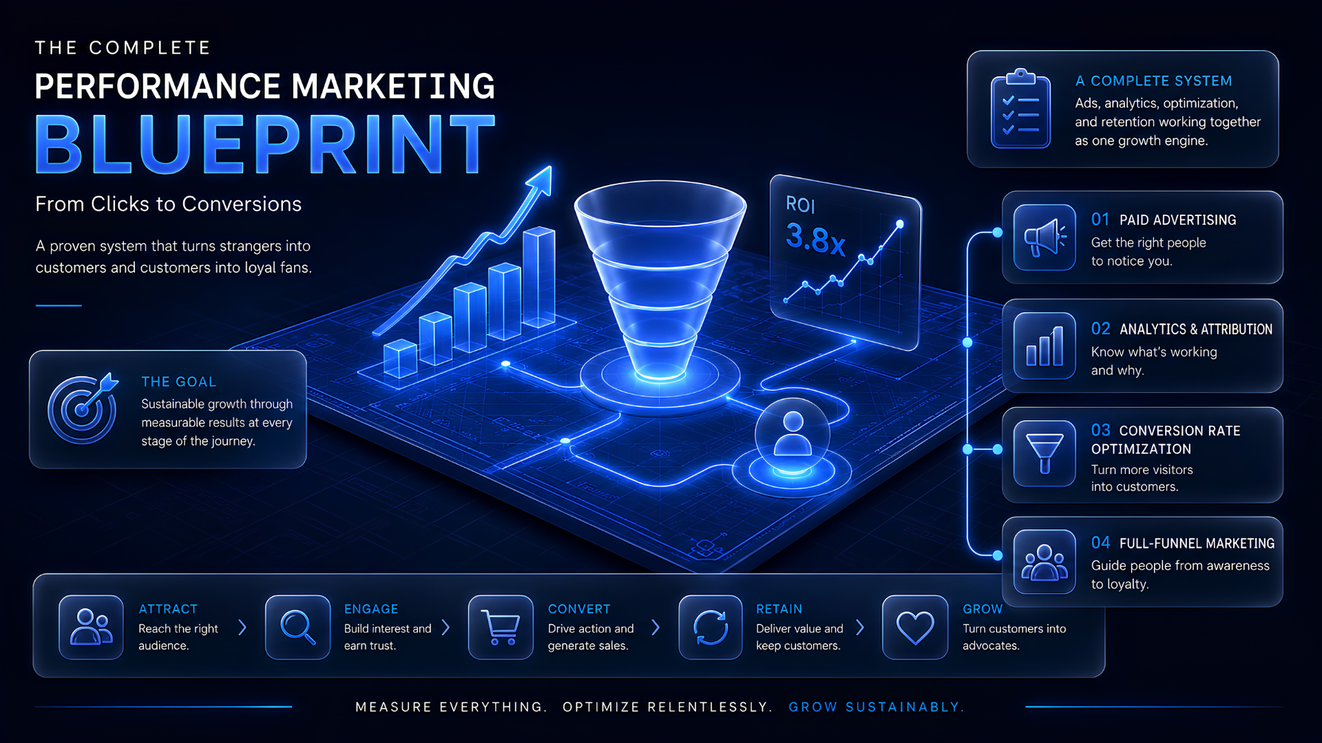 The Complete Performance Marketing Blueprint: From Clicks to Conversions (Beginner to Advanced Guide)