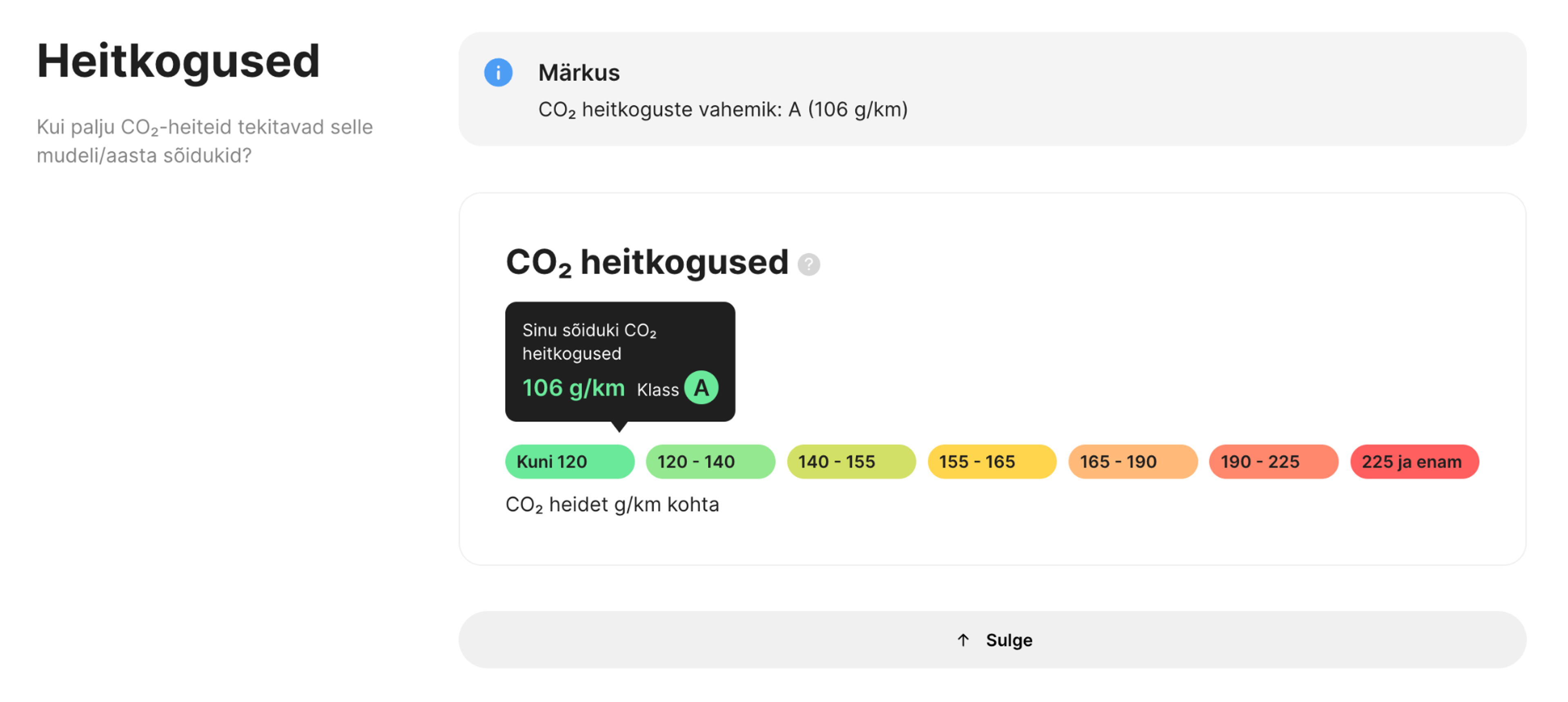 heidete jaotis carVerticali aruandes