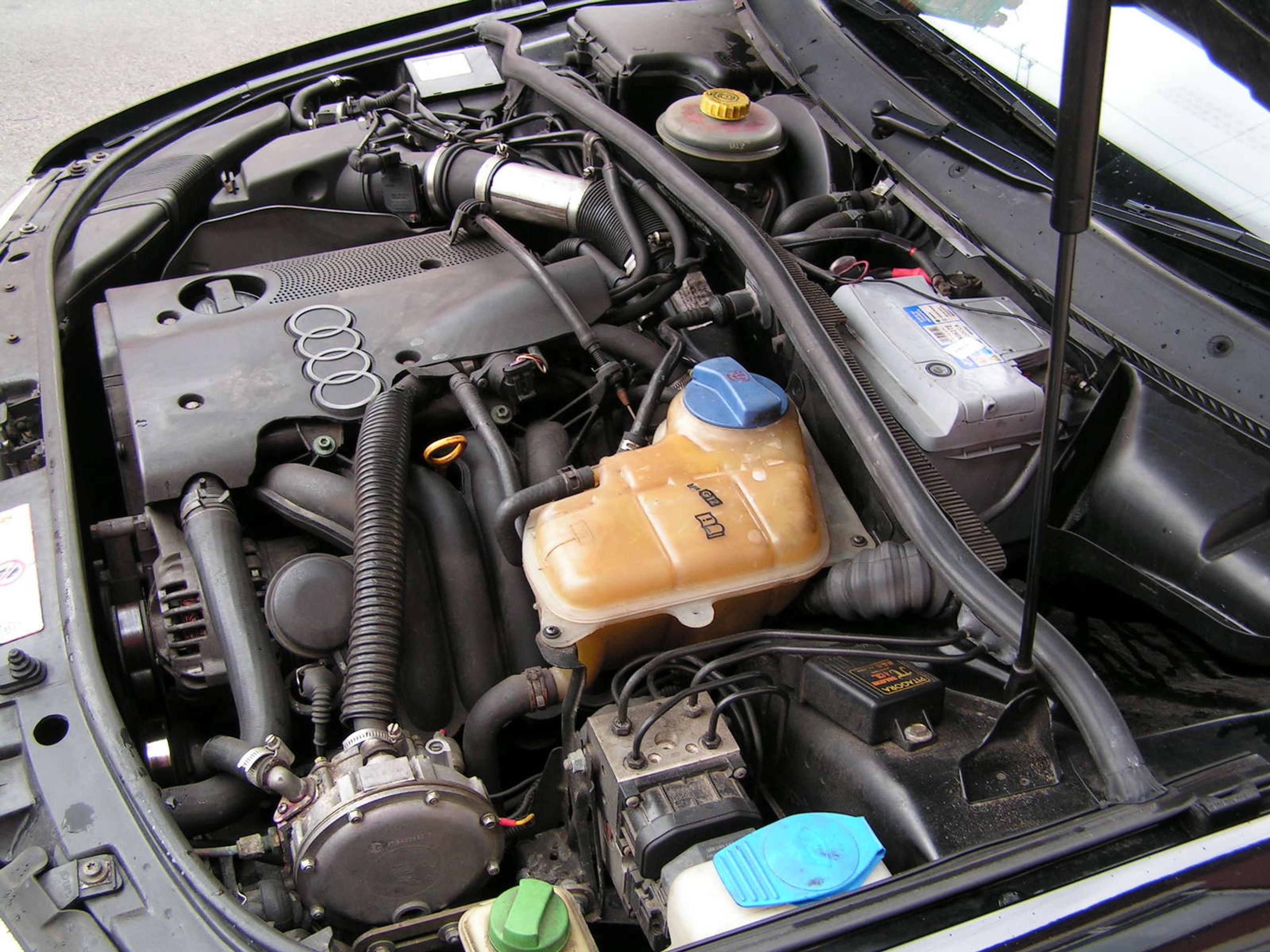 engine prepared for LPG system