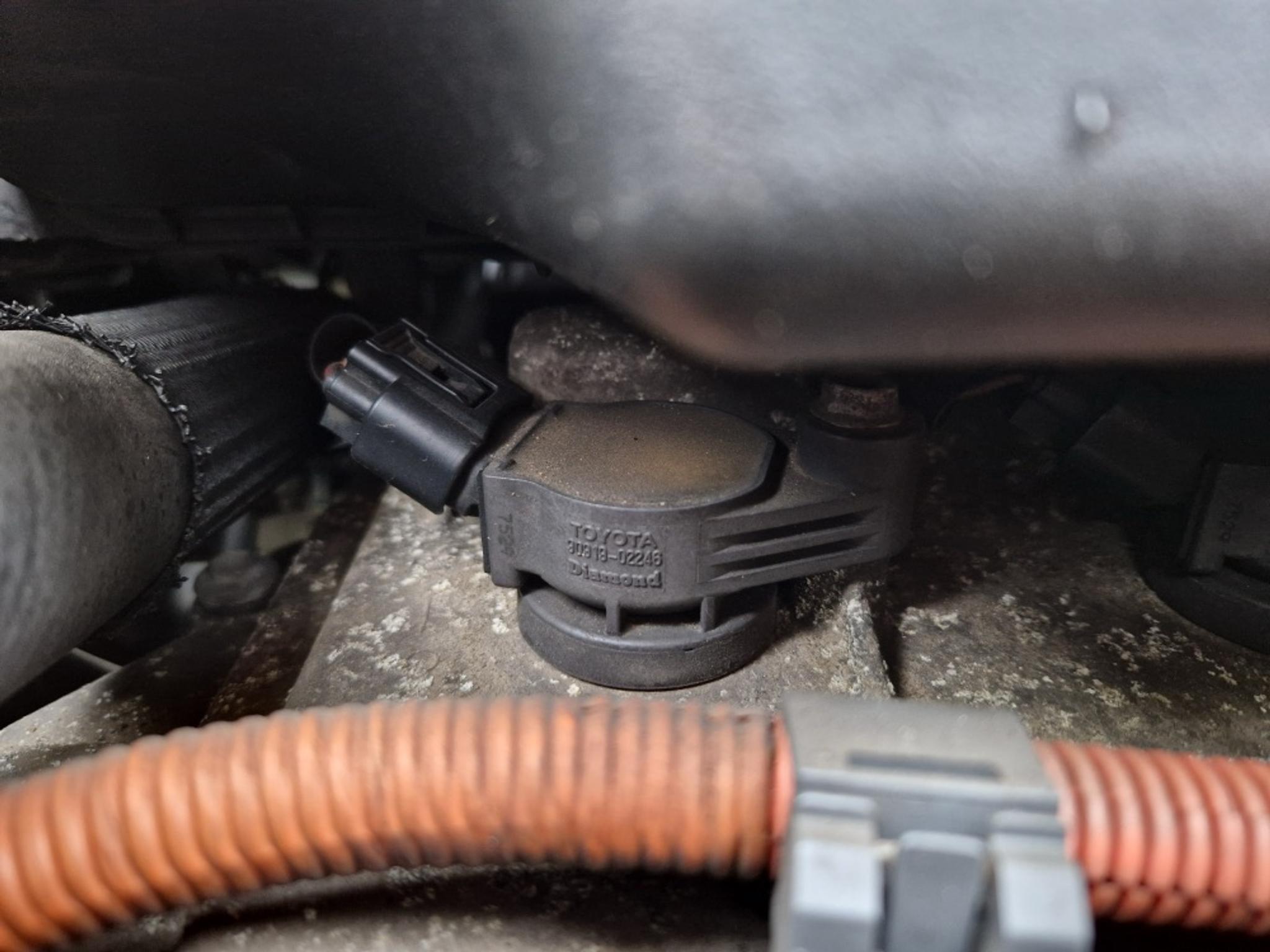 O bobină de inducție Toyota