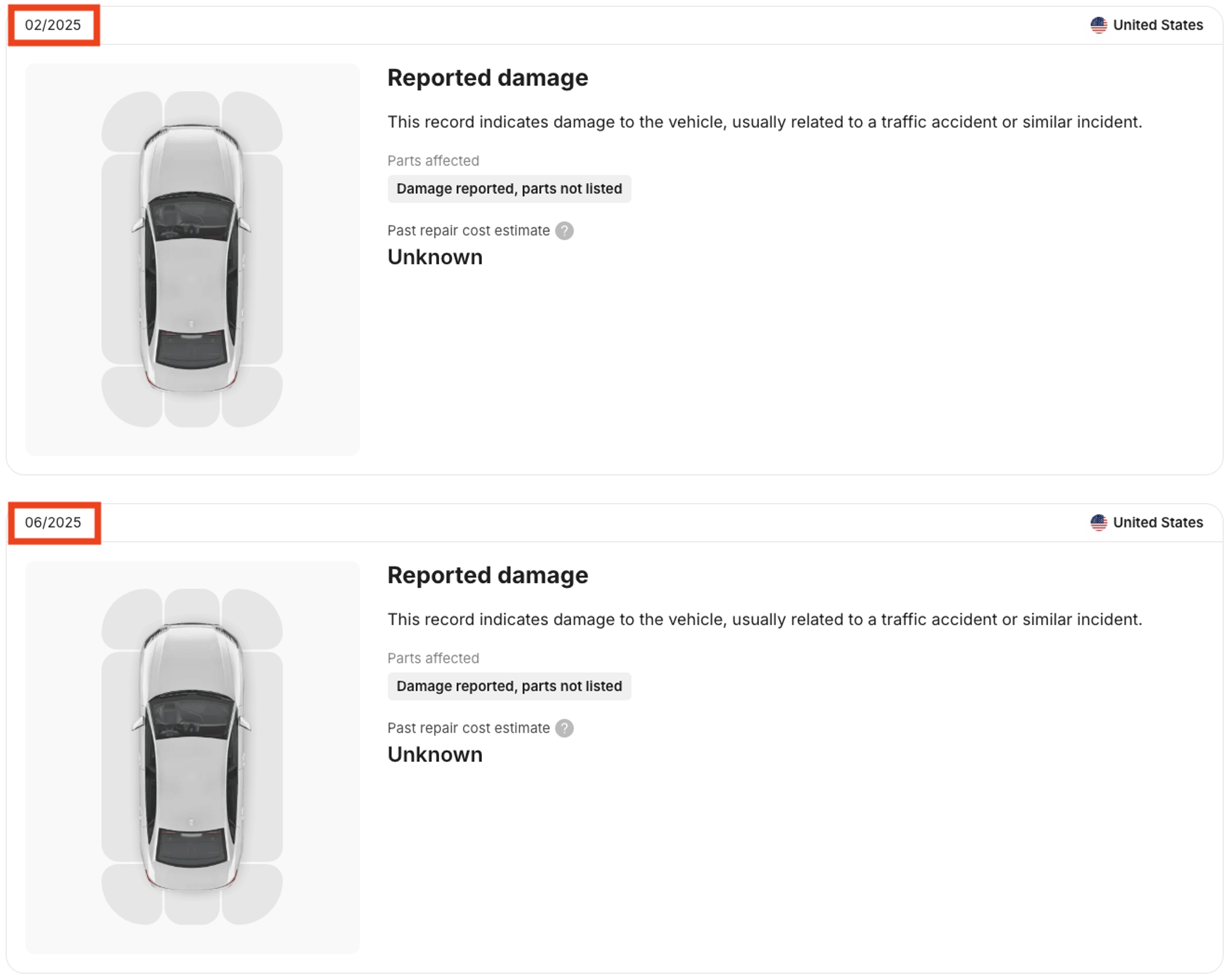 Two damage records in the Nissan Tiida’s history