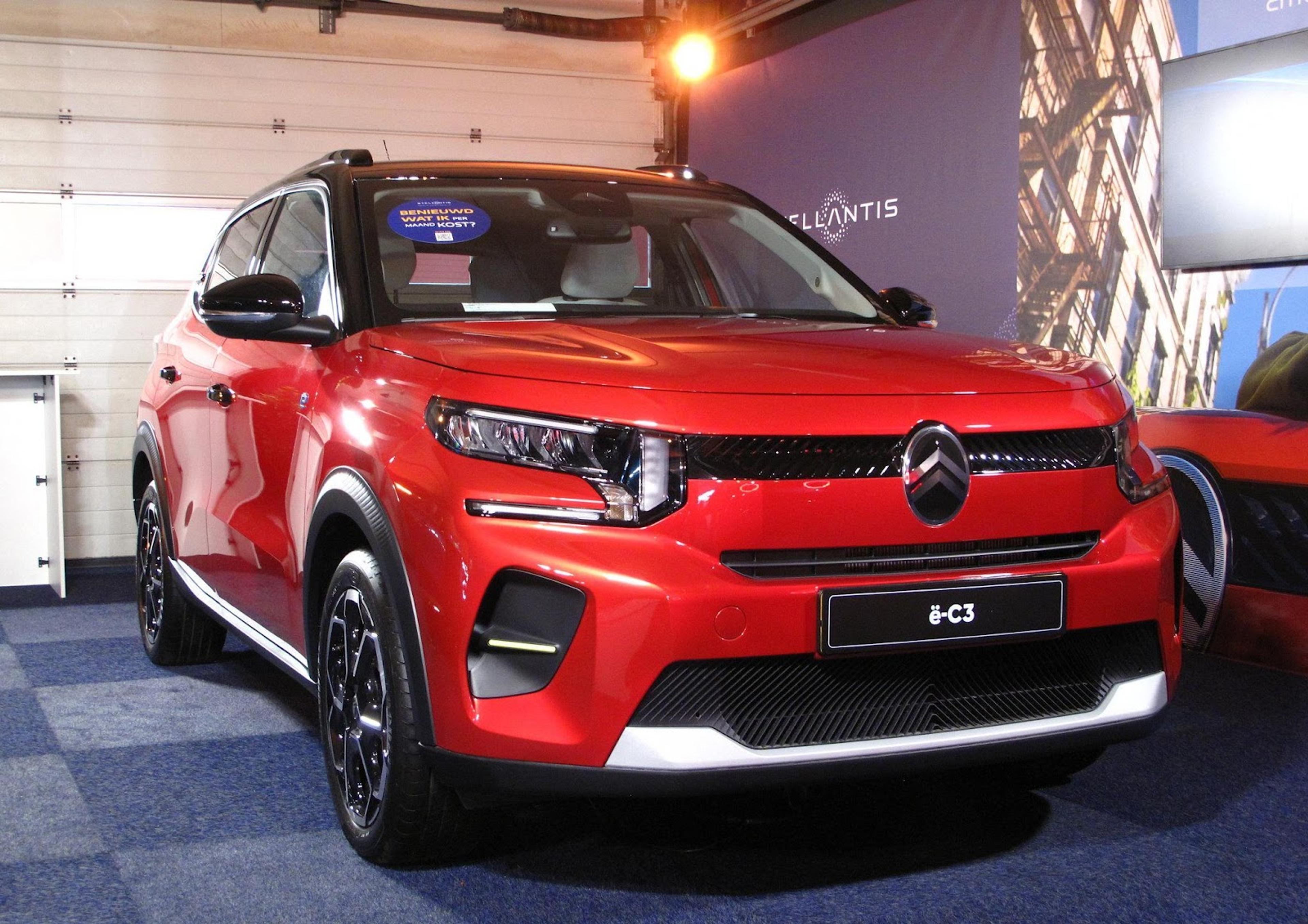 Voiture électrique Citroën E-C3