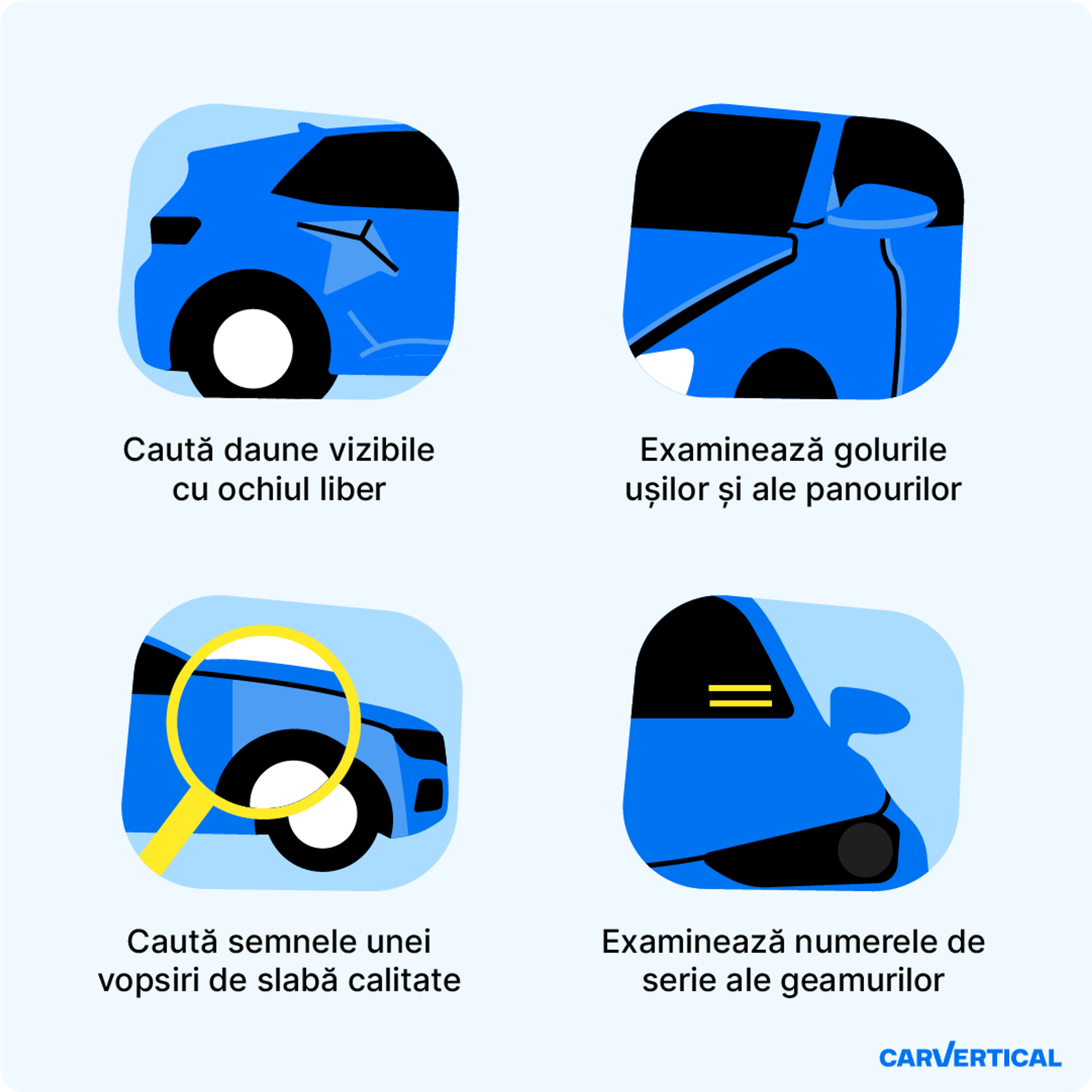 sfaturi pentru inspecția mașinii