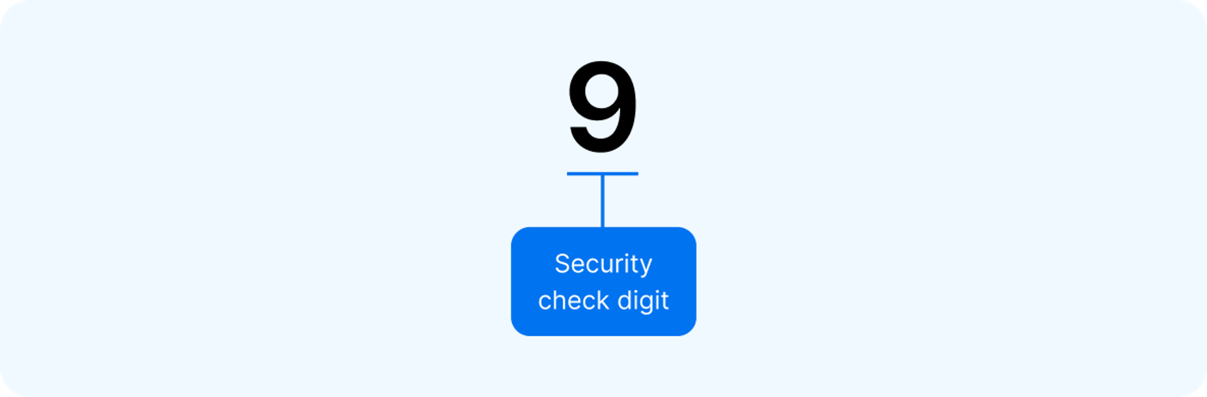 Security check digit