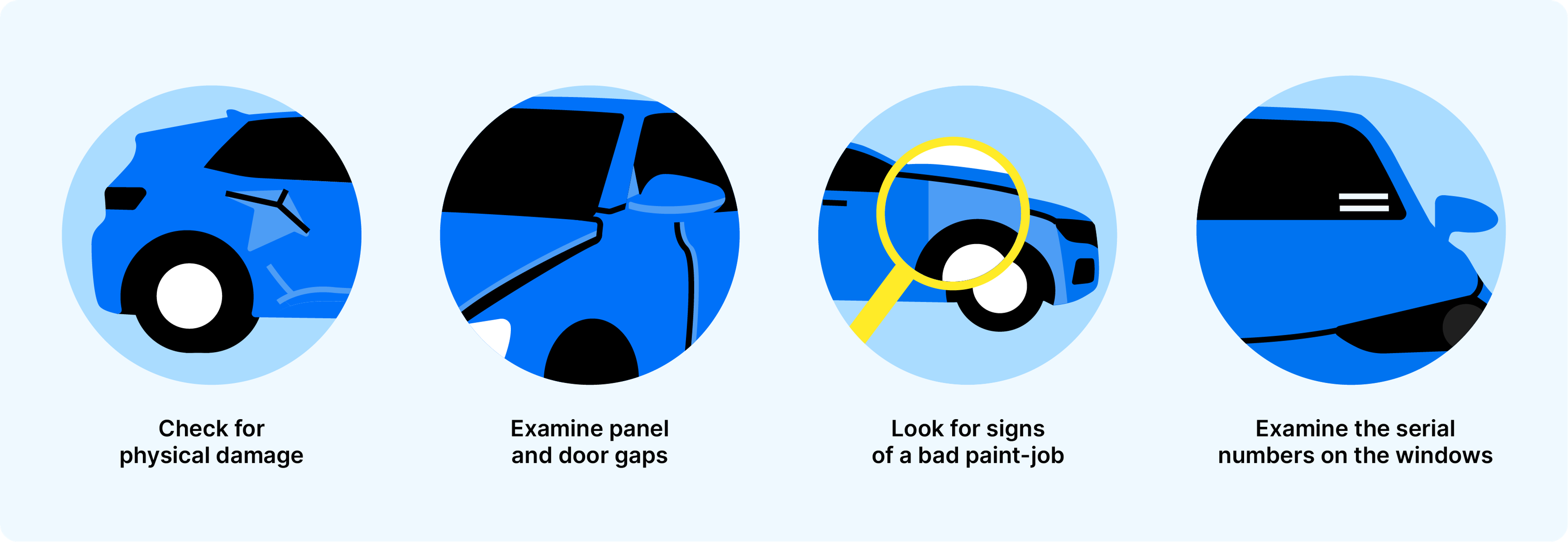 visual signs of a car accident,