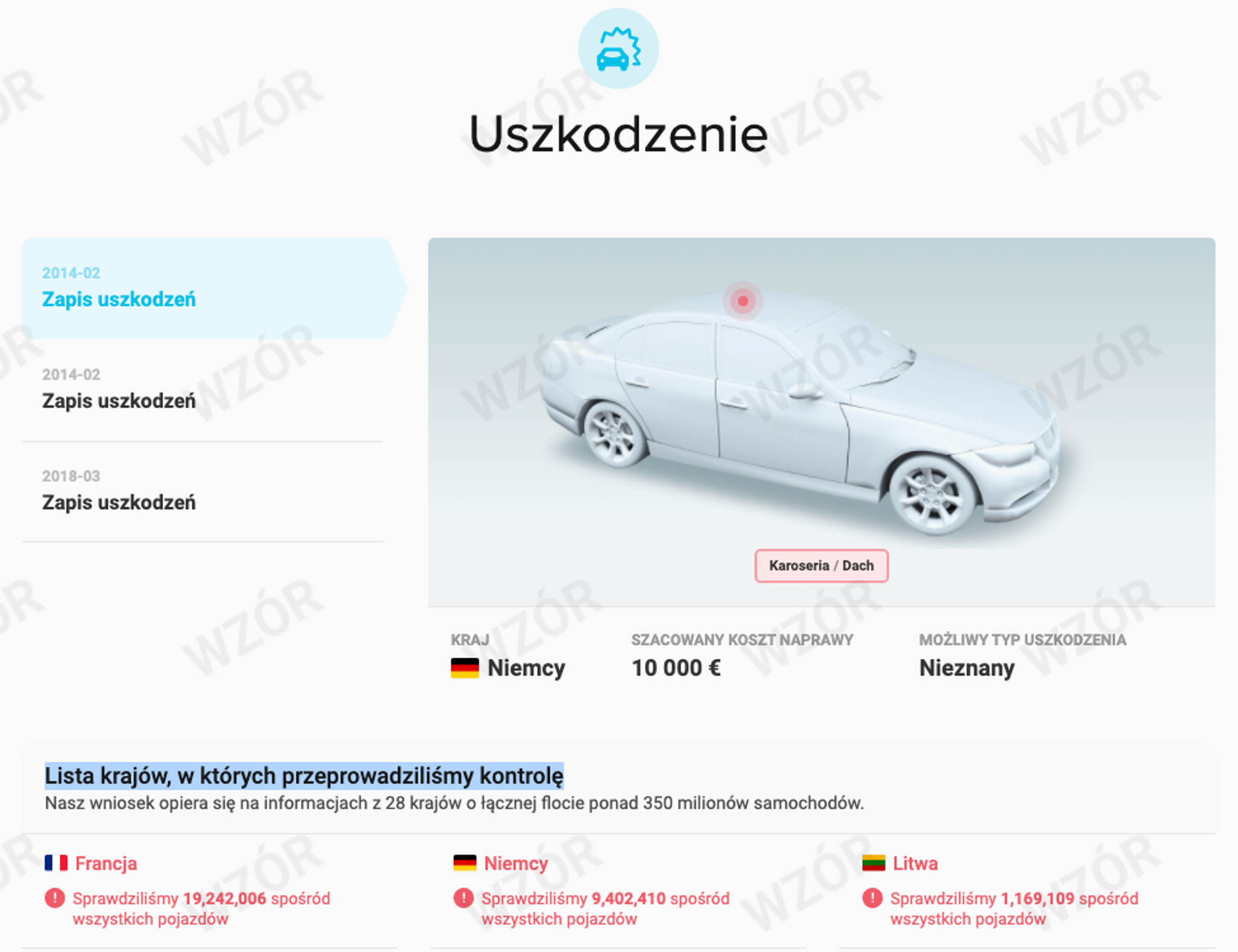 Auta powypadkowe i uszkodzone