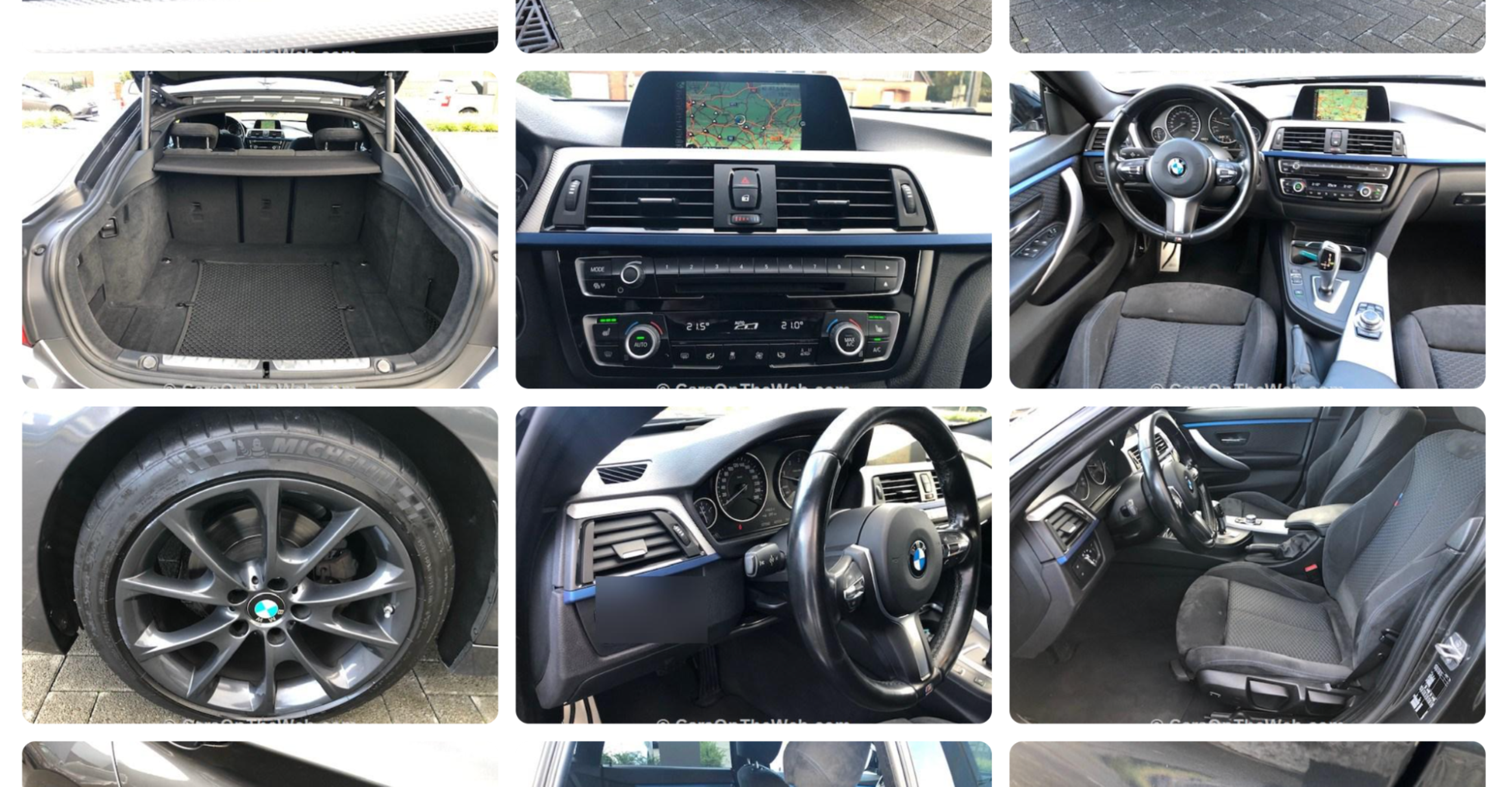 Fotografije unutrašnjosti automobila