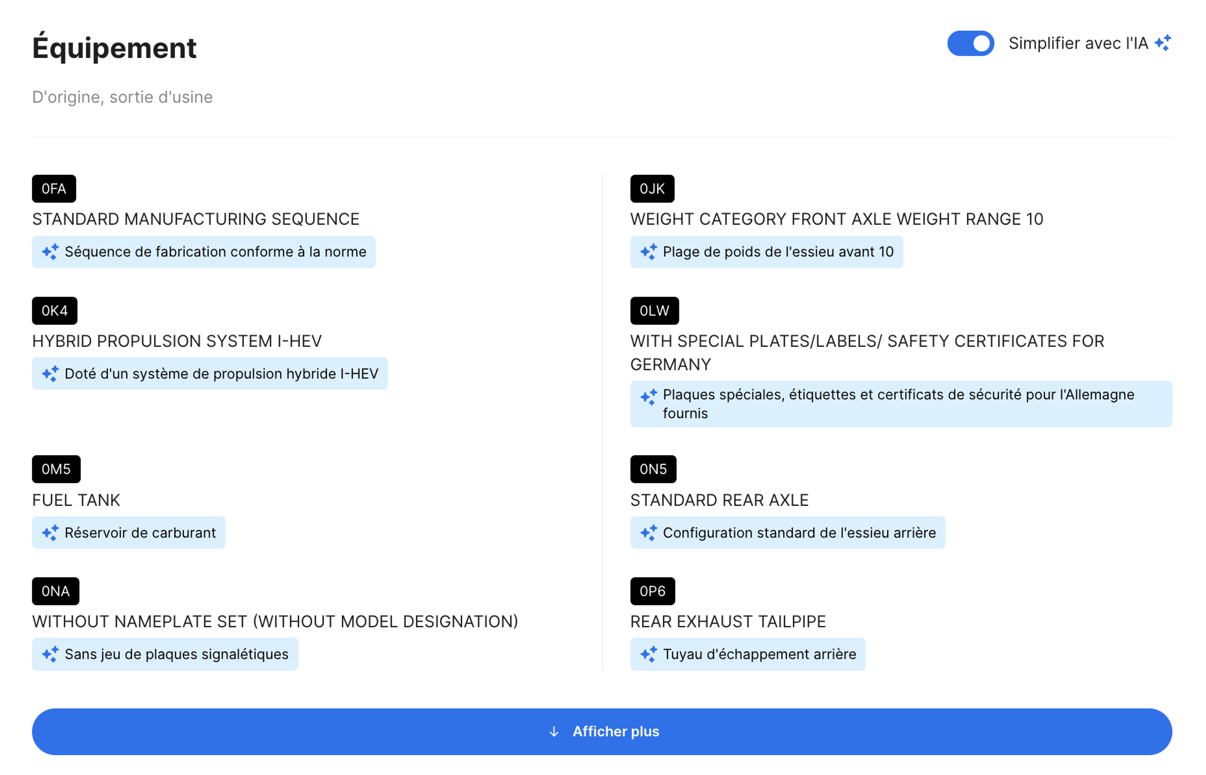 Simplifiez-vous la vie avec la fonctionnalité IA du rapport carVertical