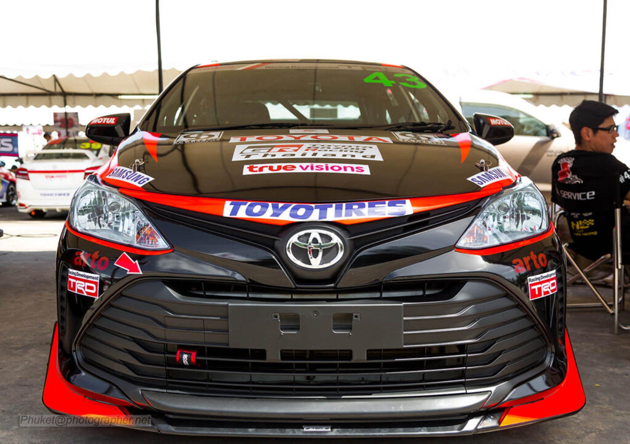 Toyota race car tuning