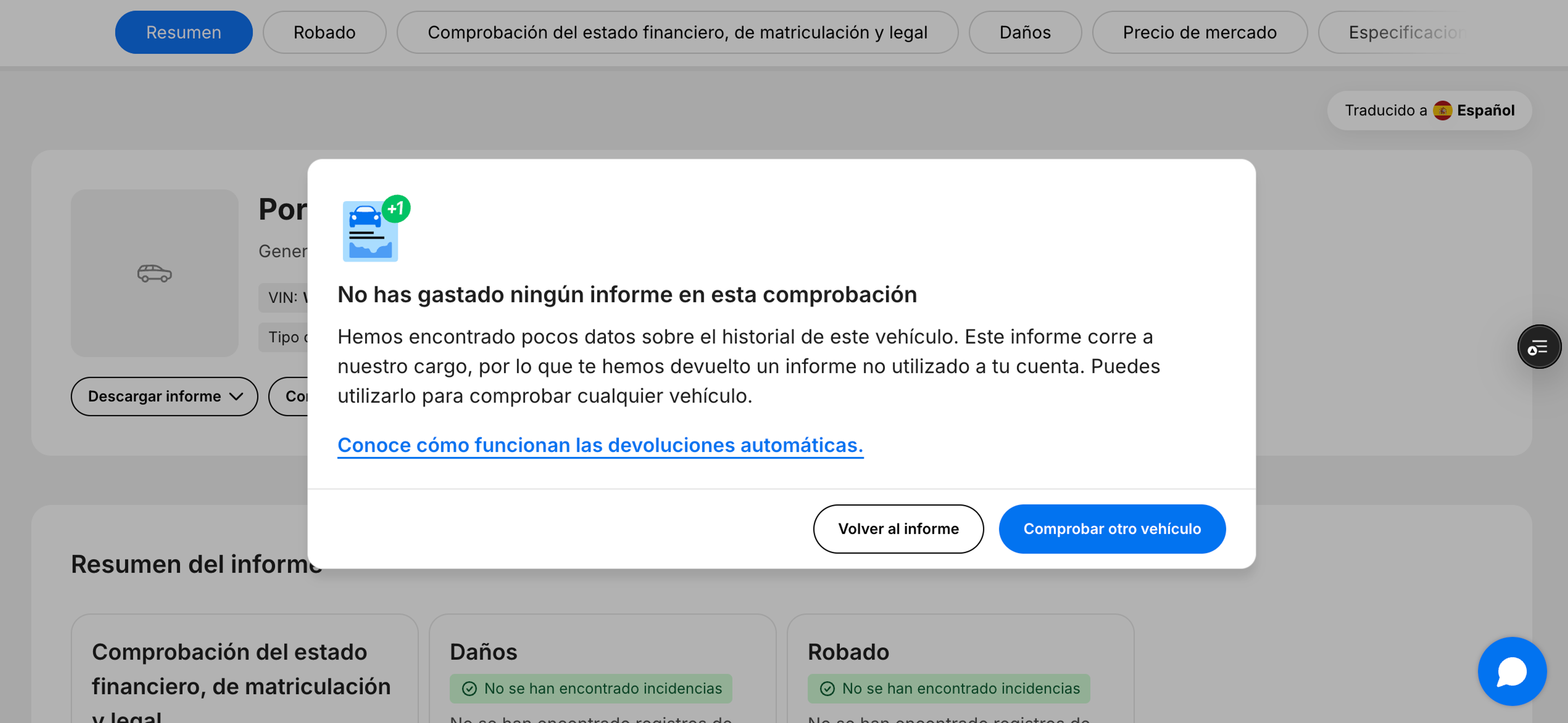 informe sin conclusiones