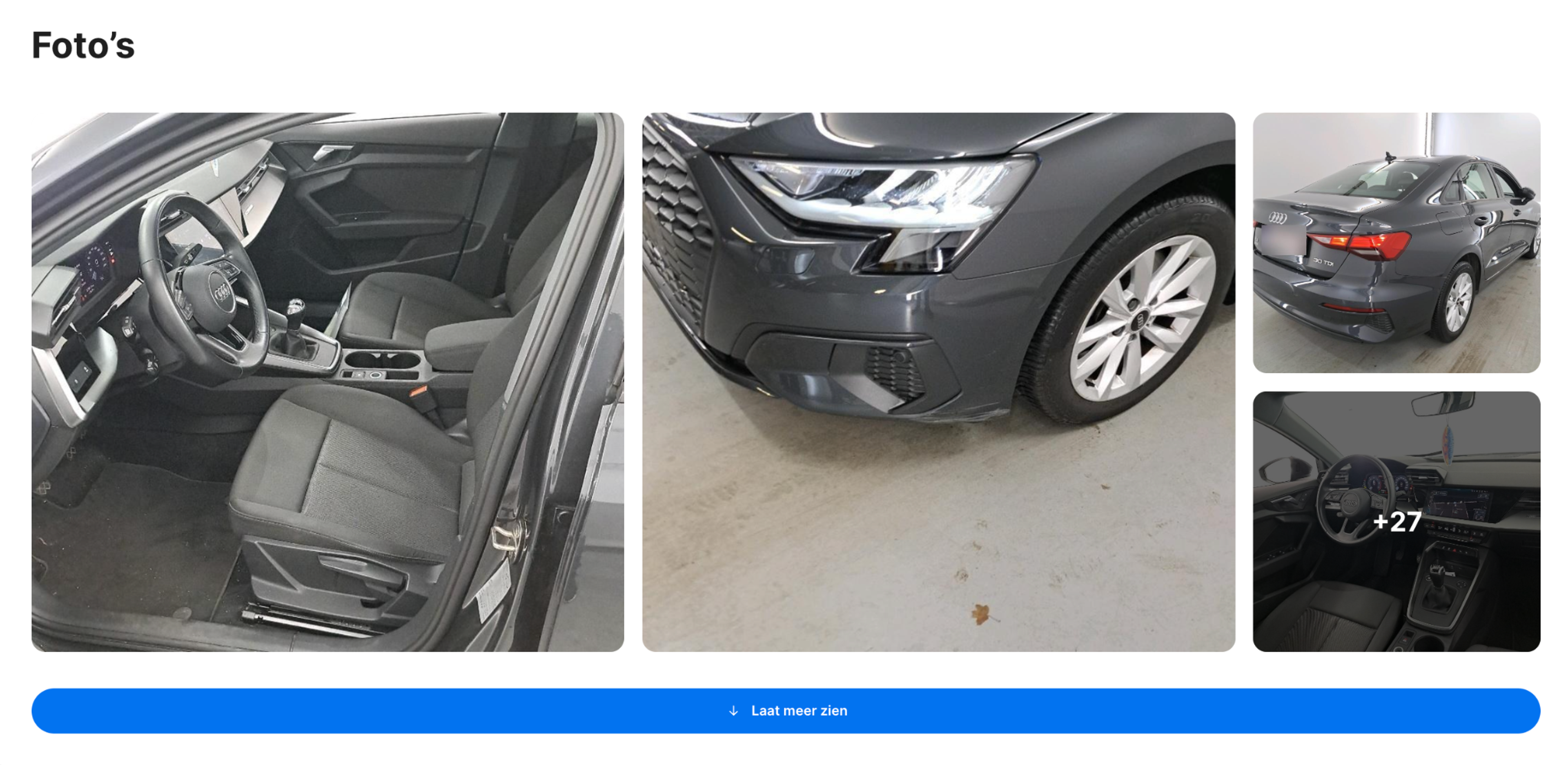 Foto's in "carVertical"-rapport