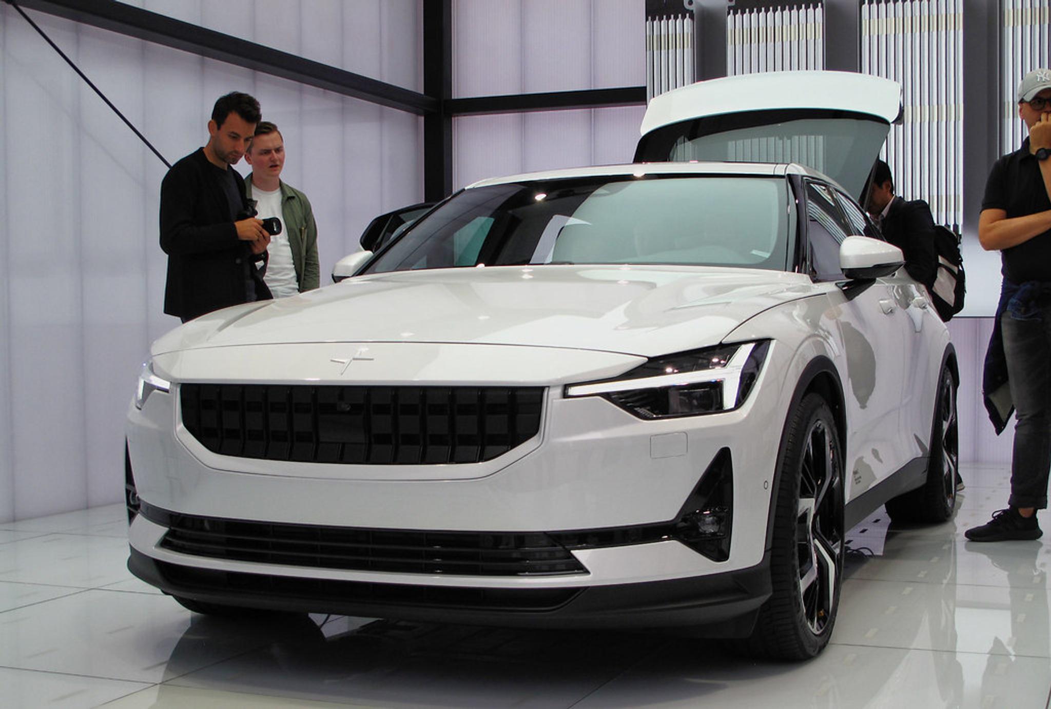 White Polestar 2