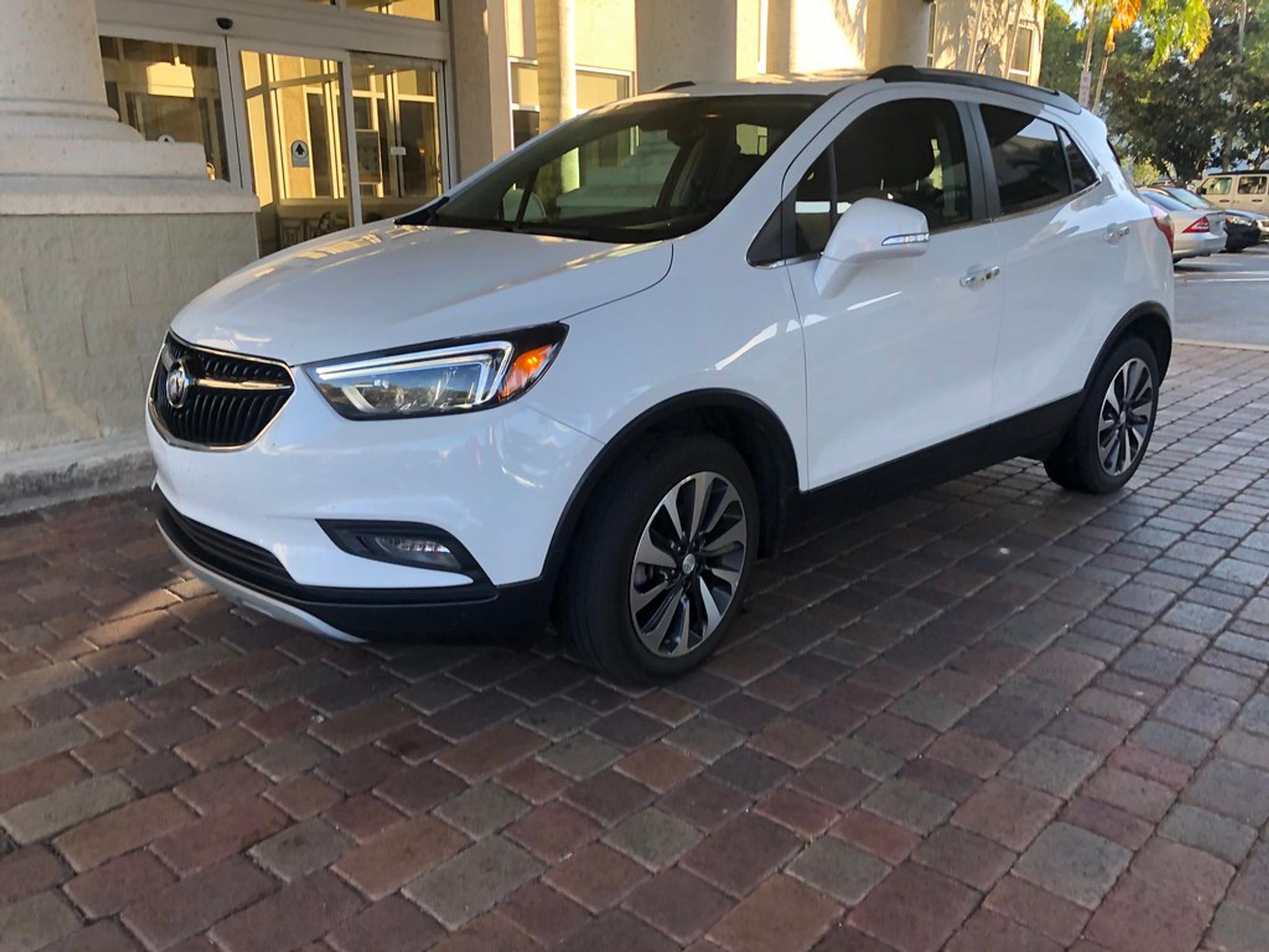 White Buick Encore