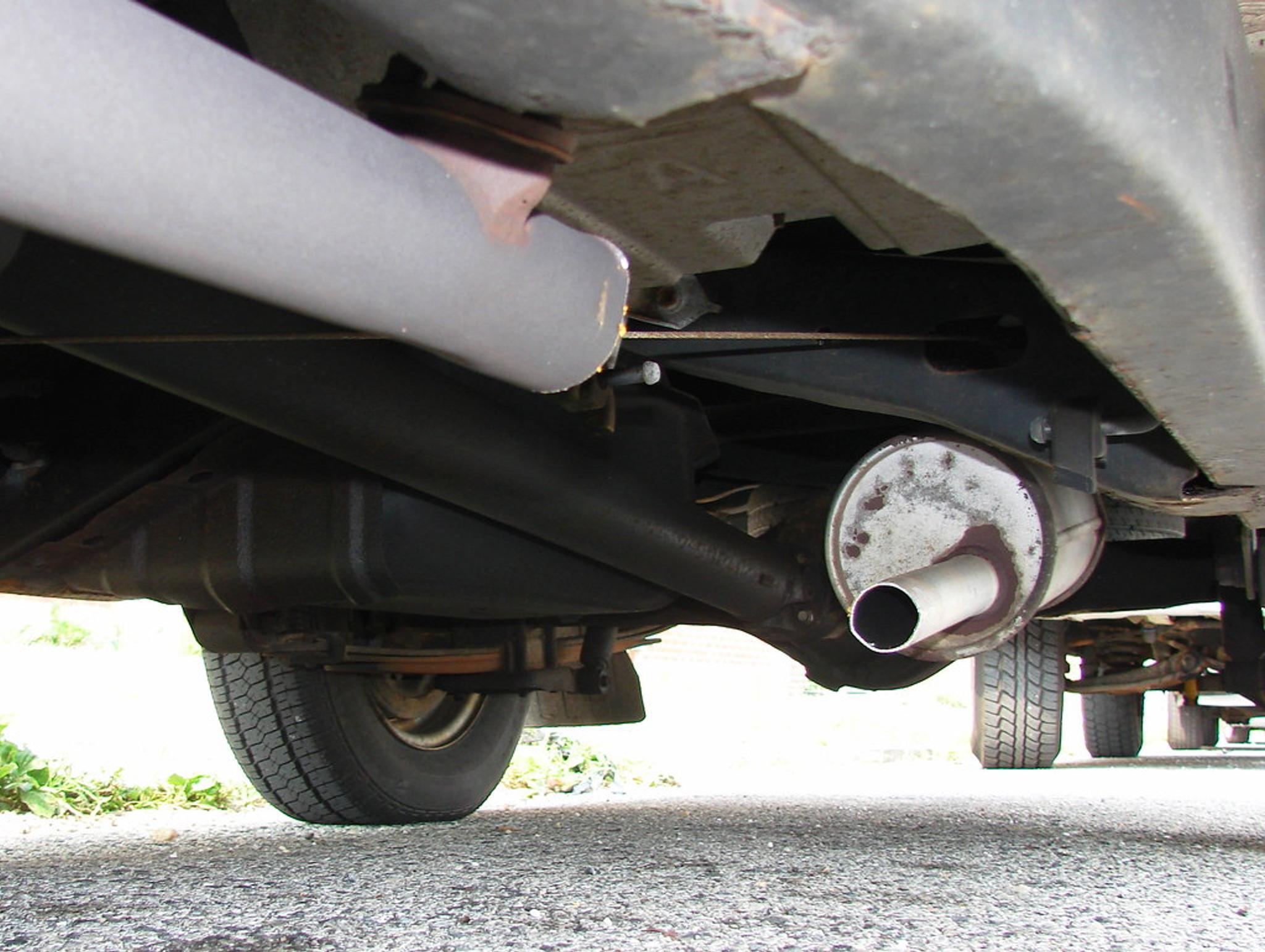 undercarriage stolen catalytic converter