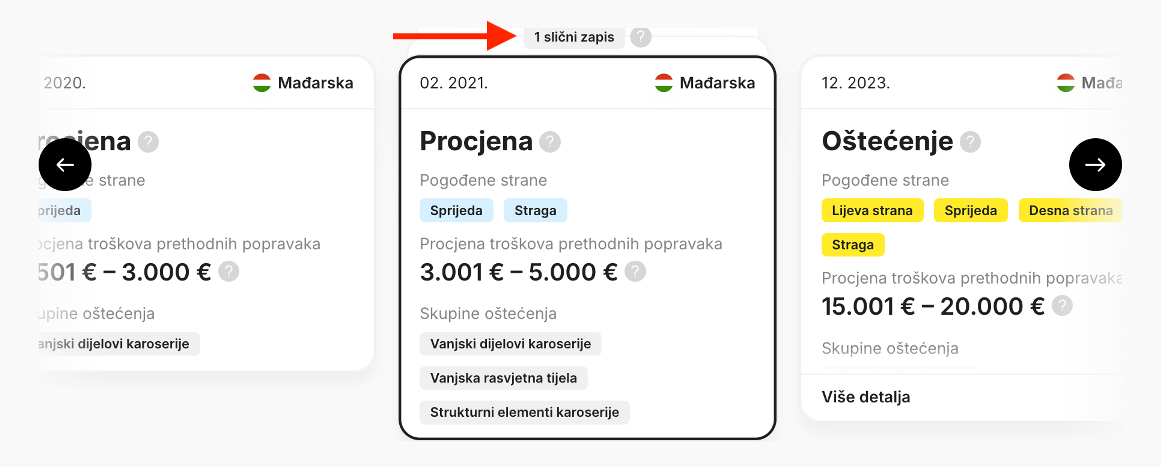 Slični zapisi u odjeljku Oštećenja