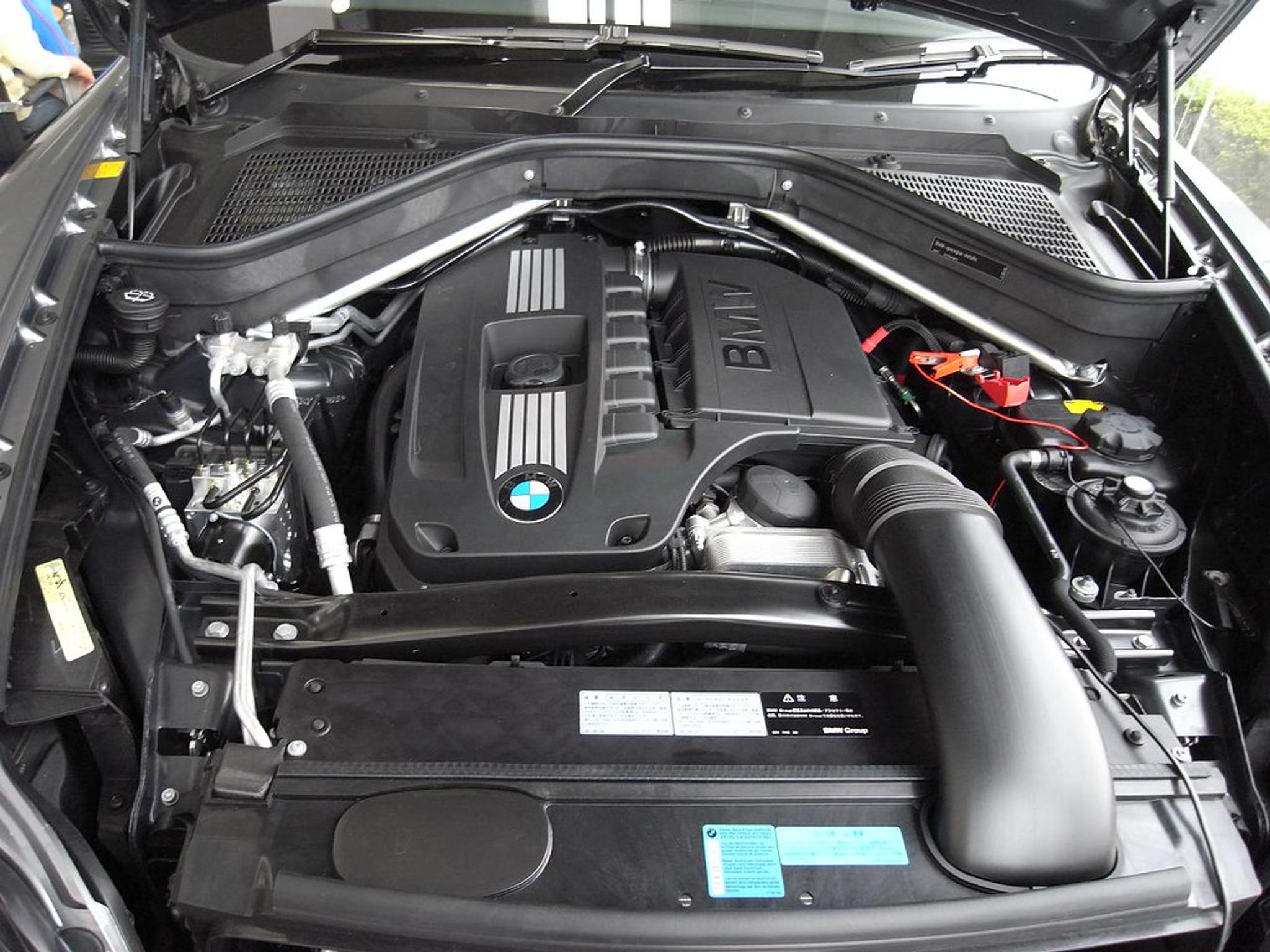 BMW engine bay