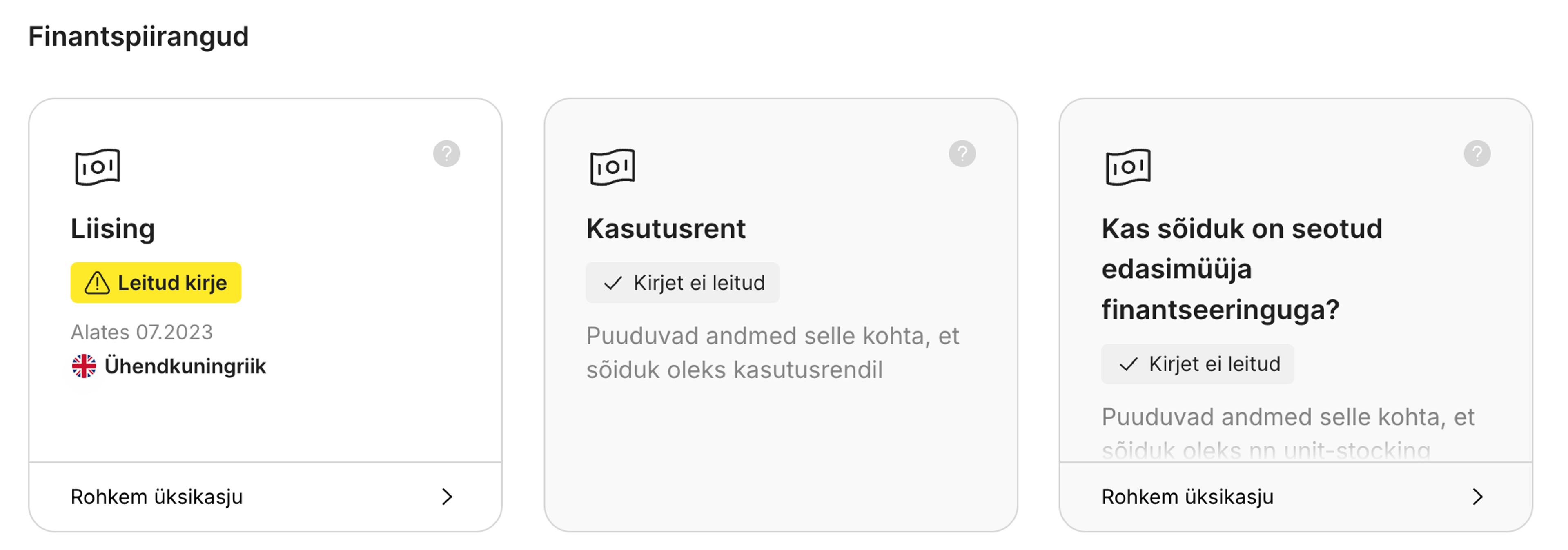 Tasumata finantskohustused