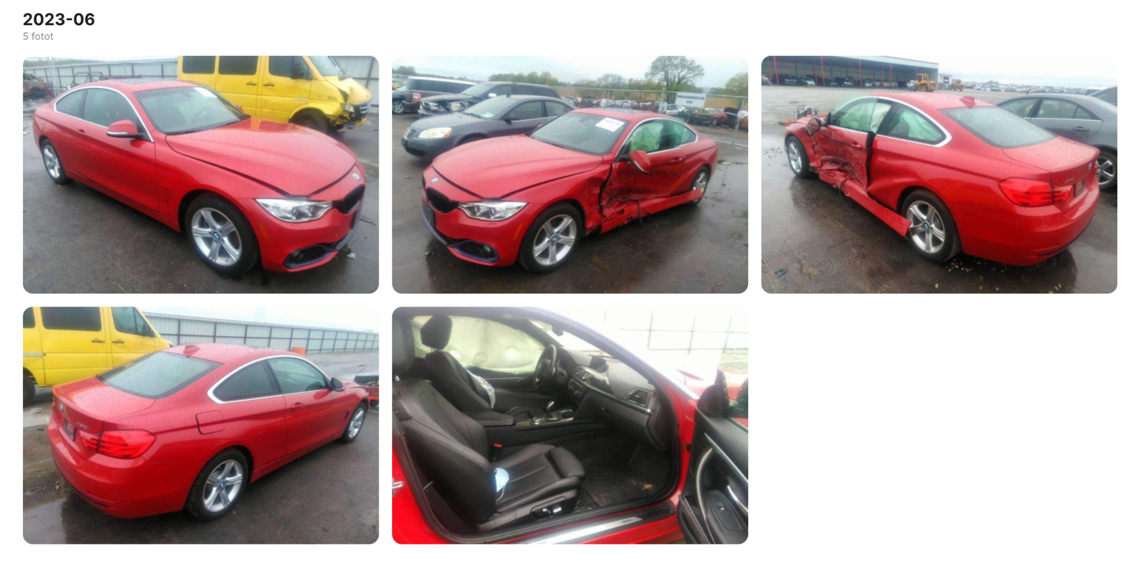 Nähtavad kahjustused