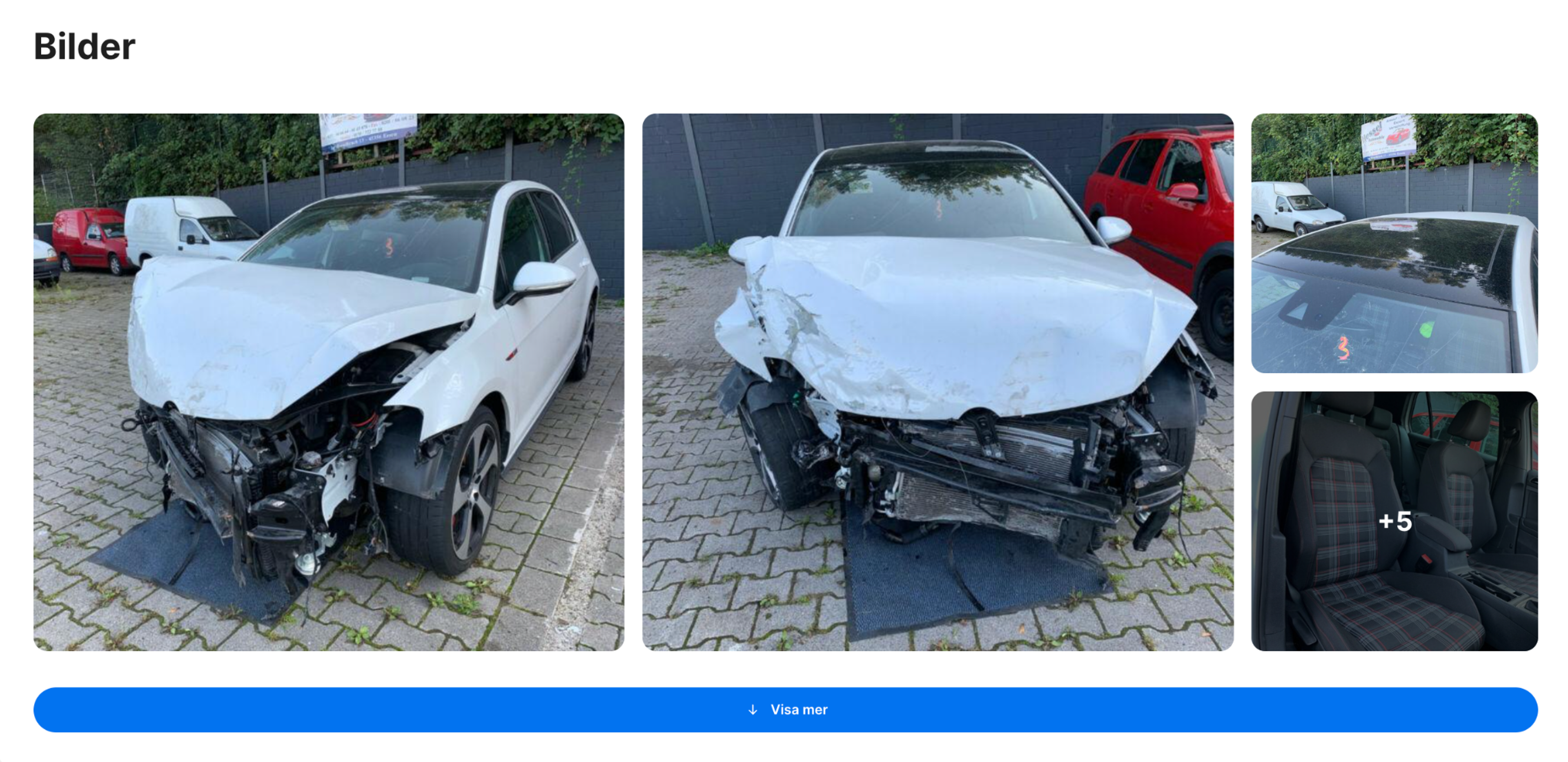 Synliga skadebilder