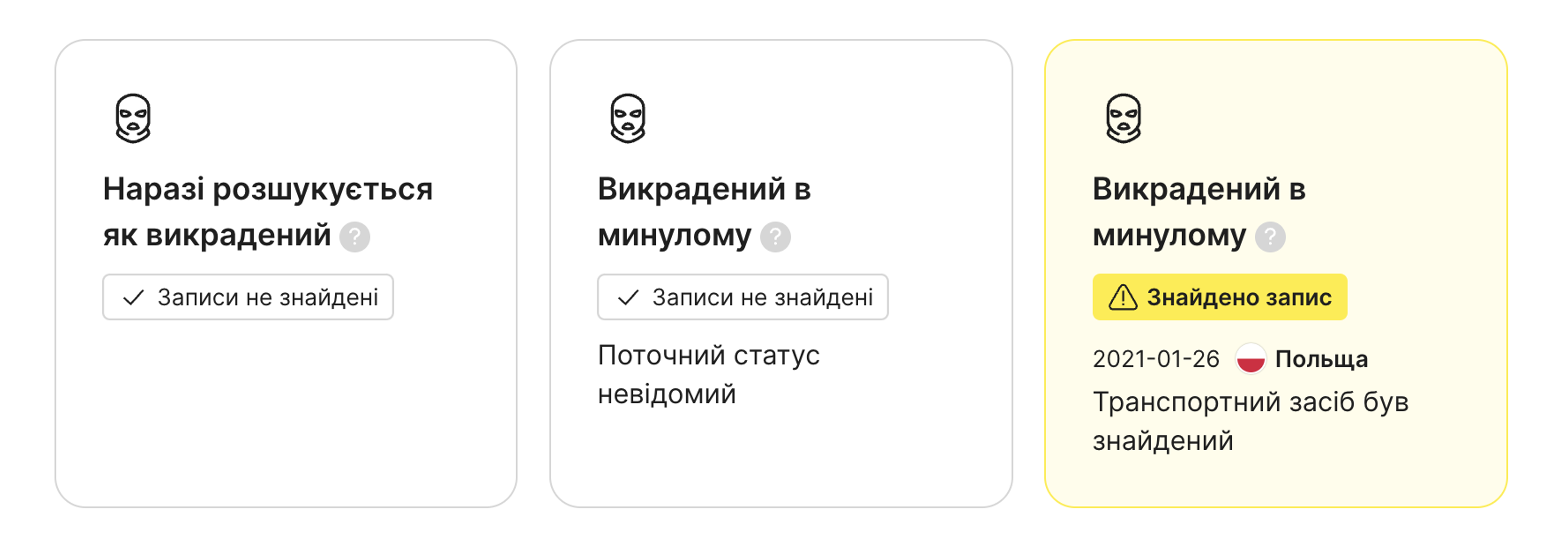 стан автомобіля