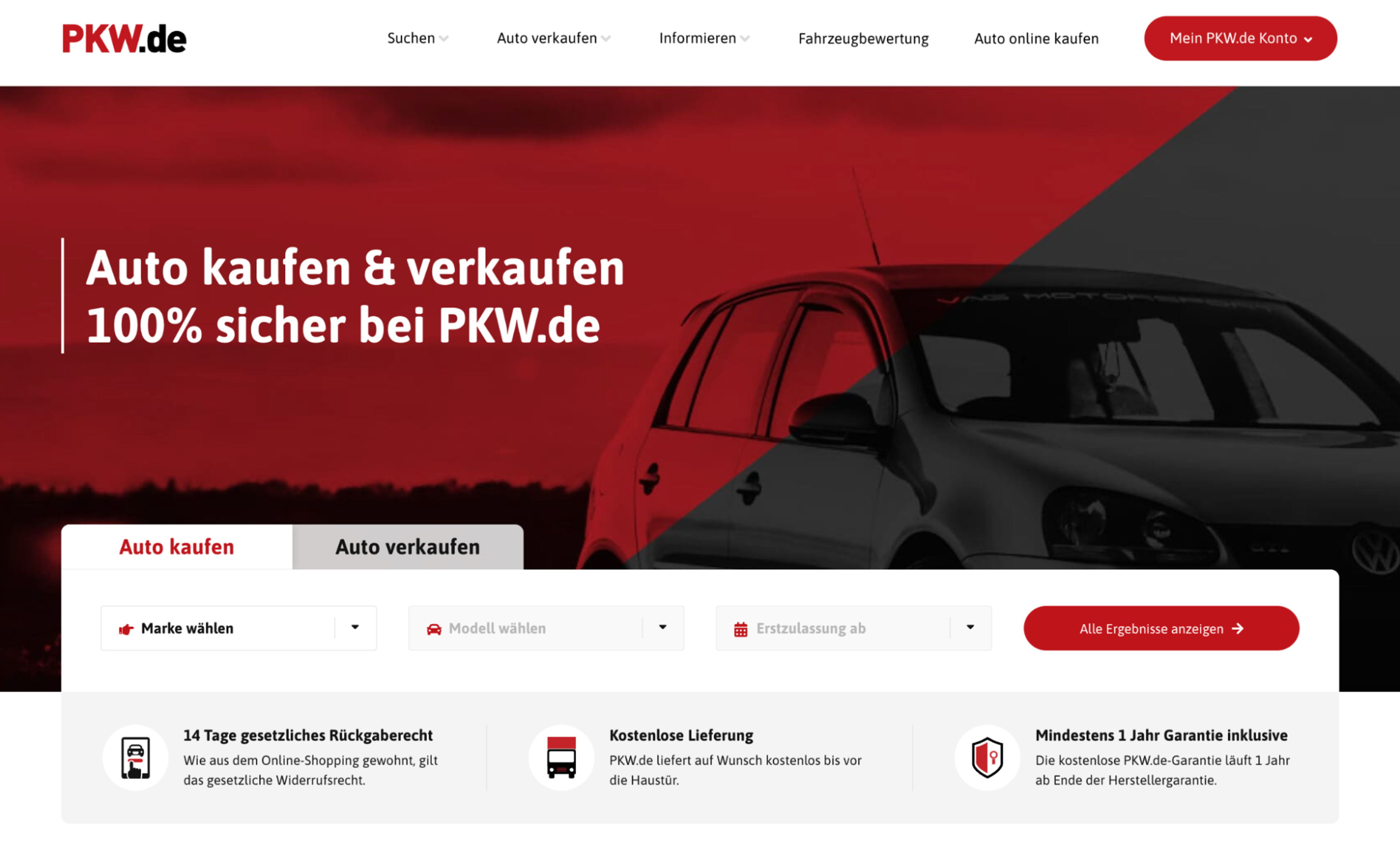 Домашня сторінка PKW