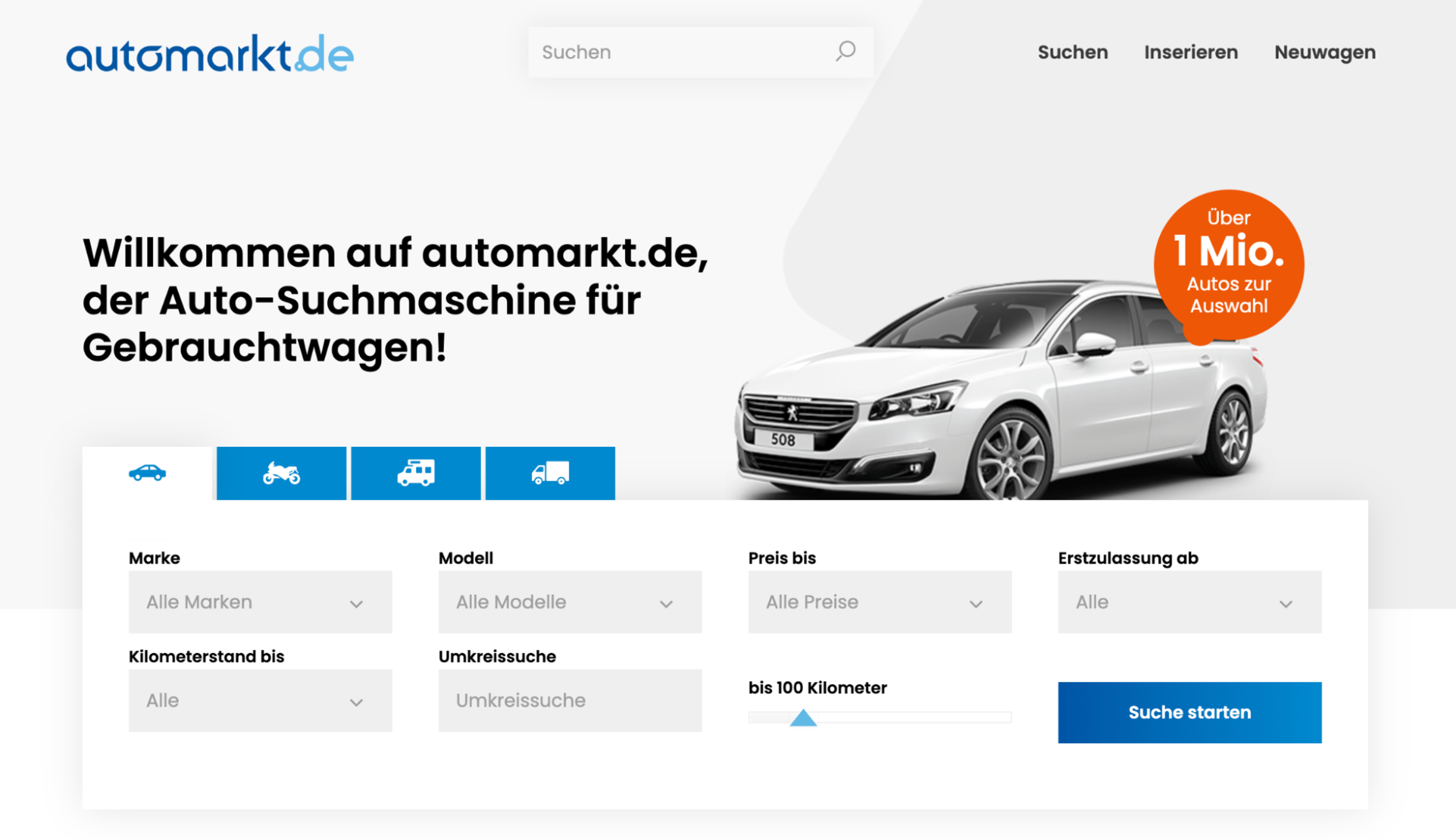 Домашня сторінка Automarkt