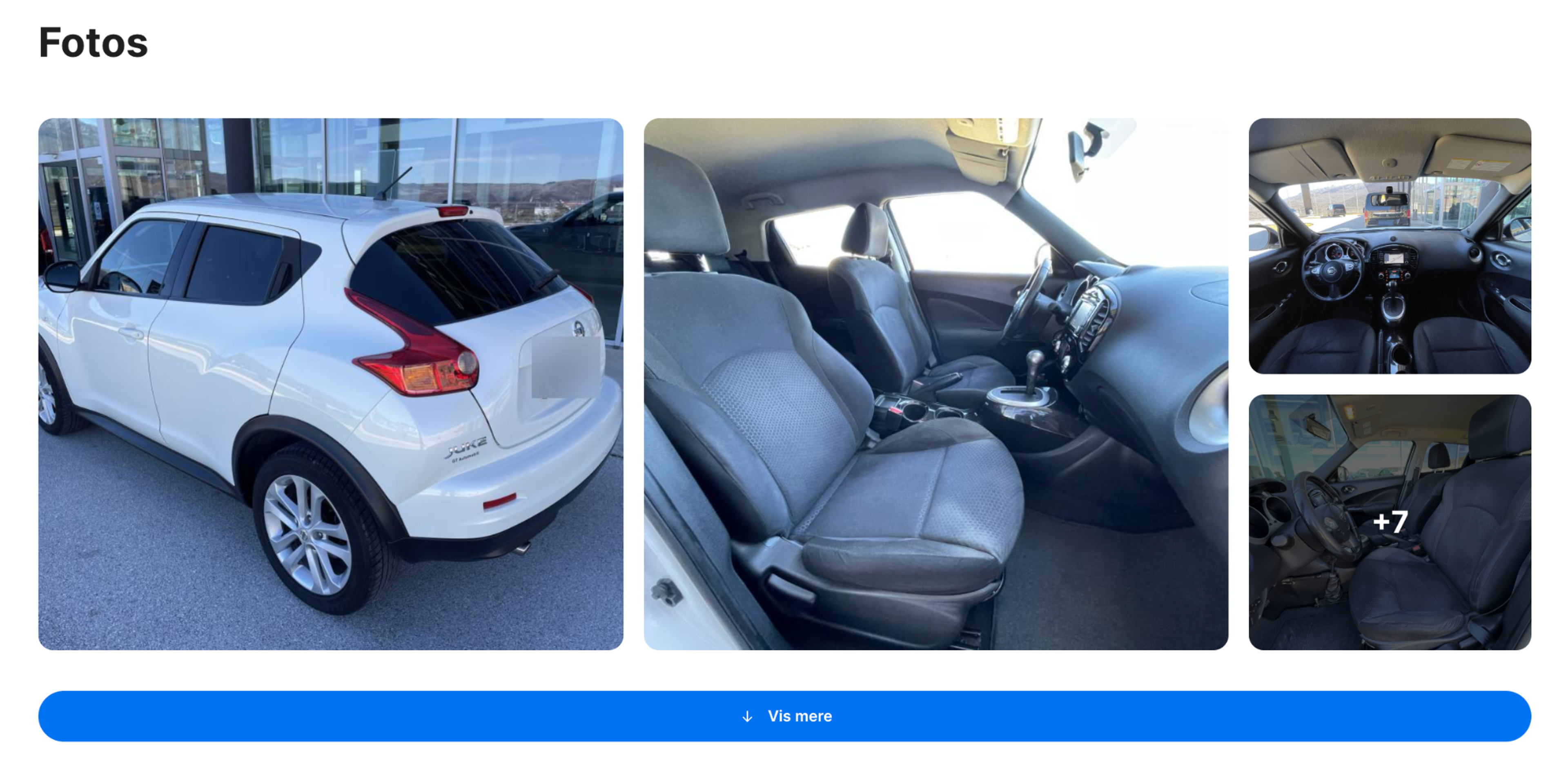 Billeder i rapporten "carVertical"