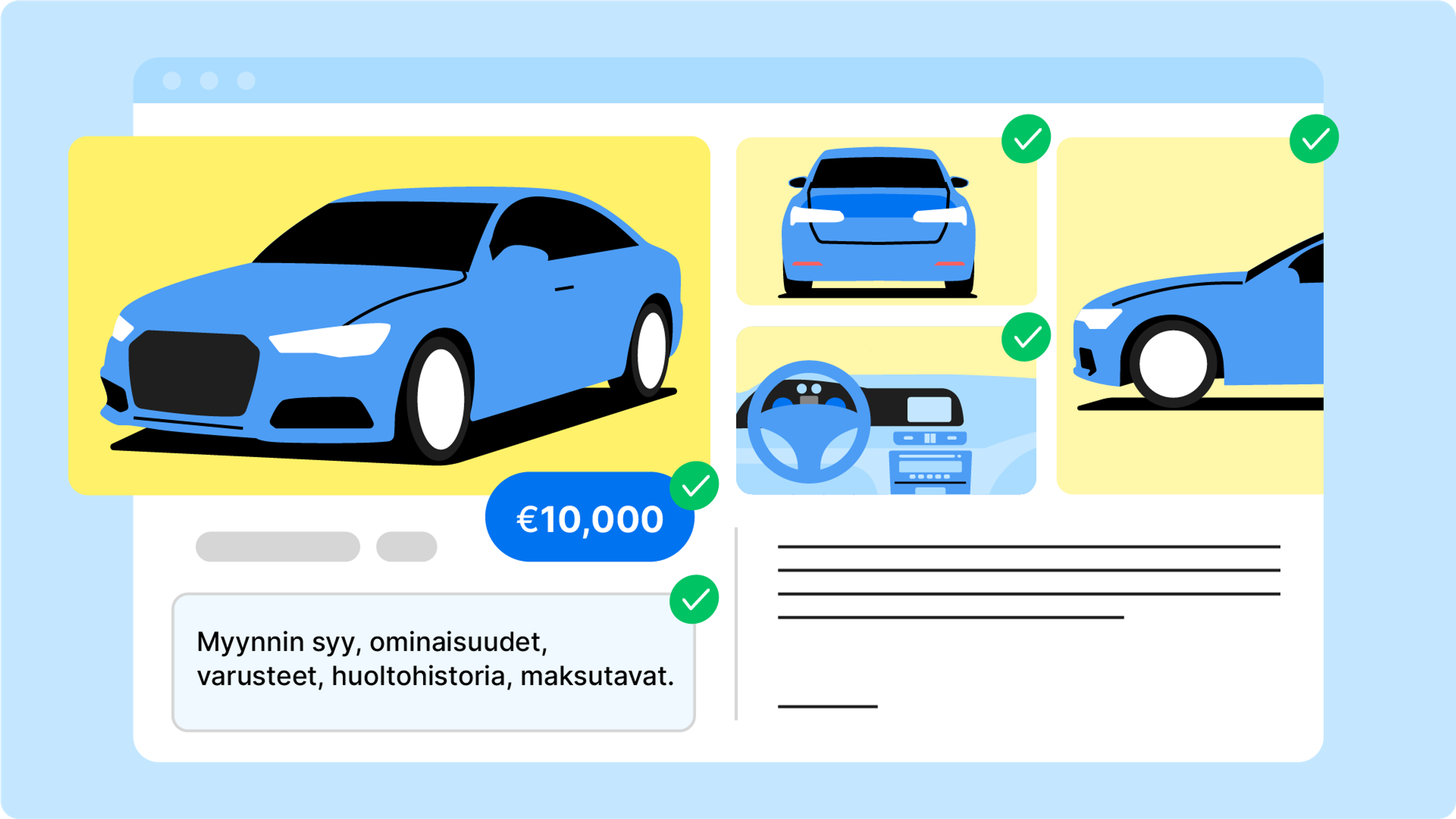 Esimerkki hyvästä automainoksesta