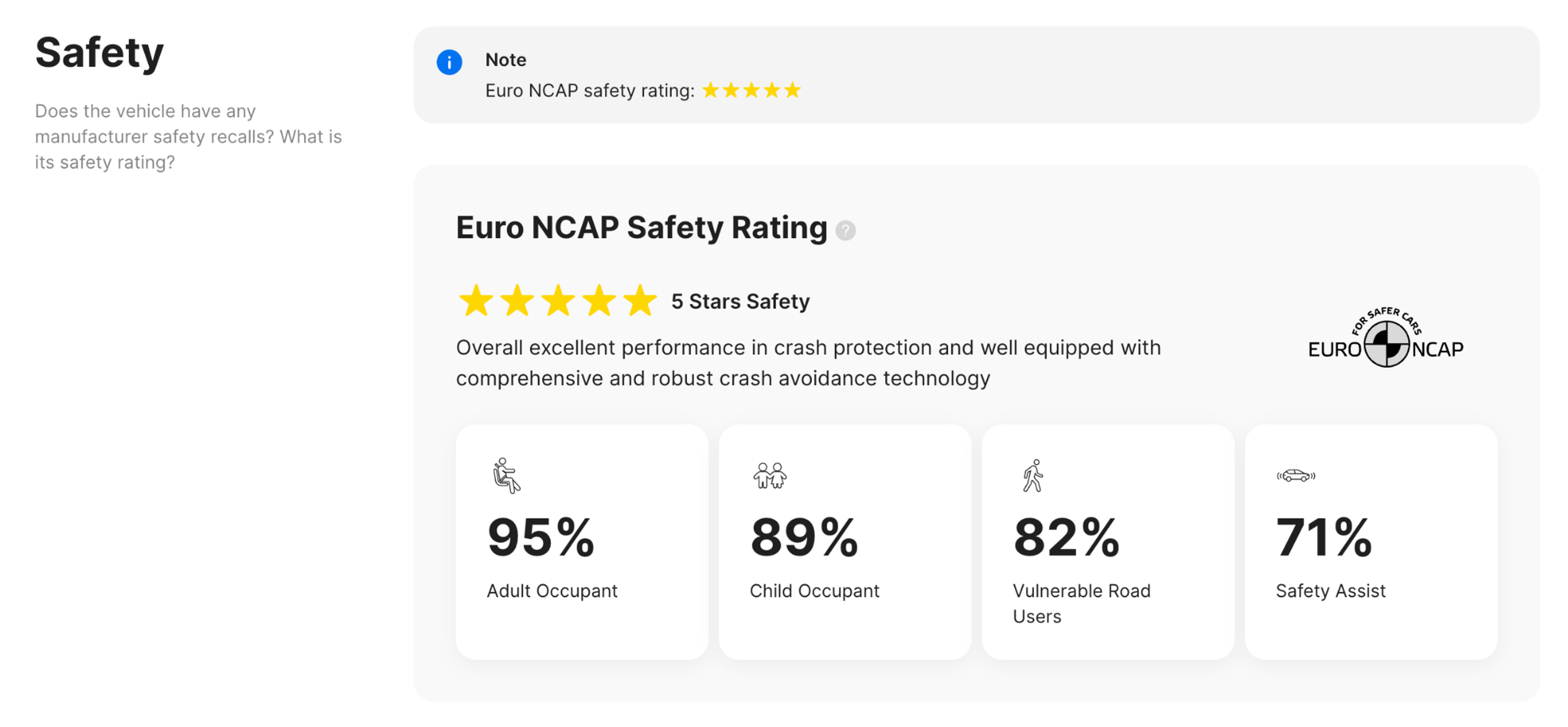 specs records in carVertical report