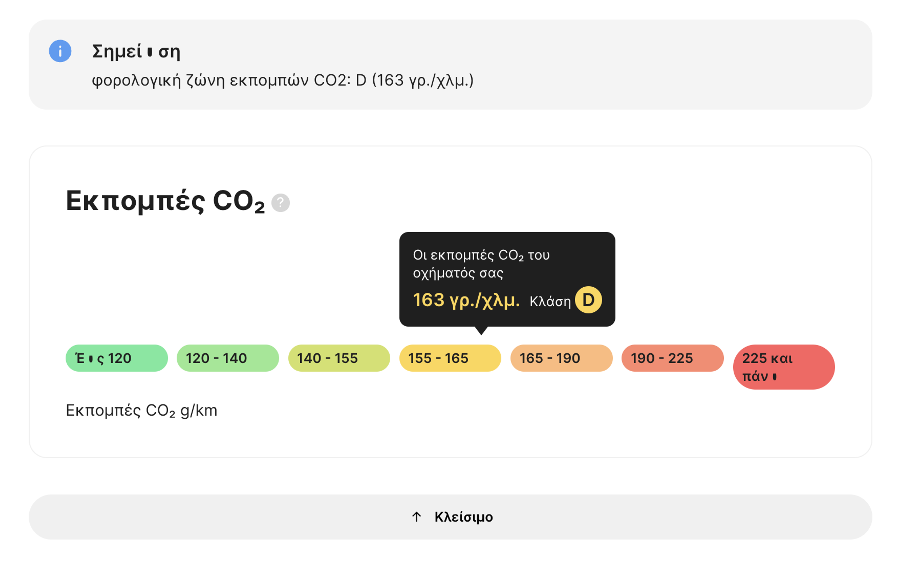 φορολογική ζώνη στην έκθεση carVertical