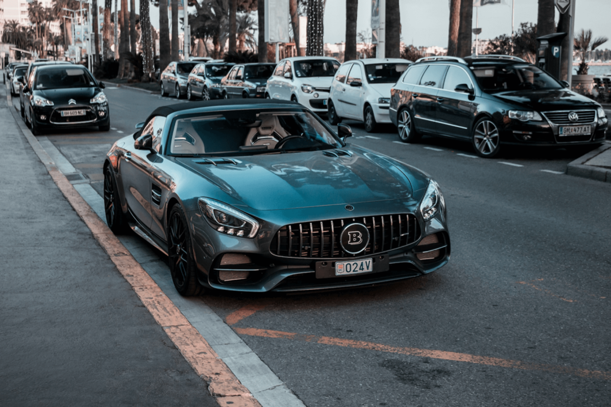 Mercedes-Benz GT cabrio with BRABUS tuning