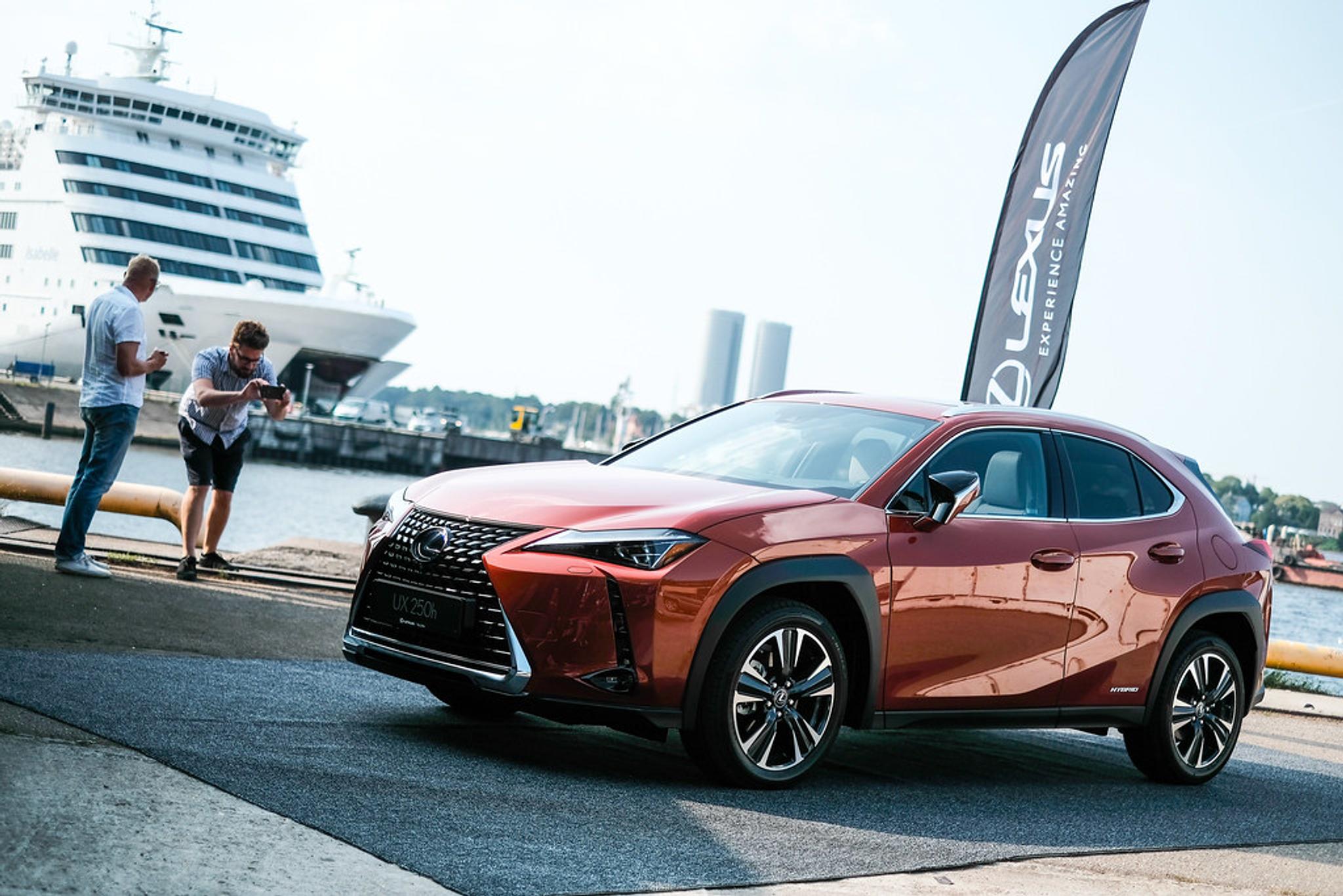 Orange Lexus UX