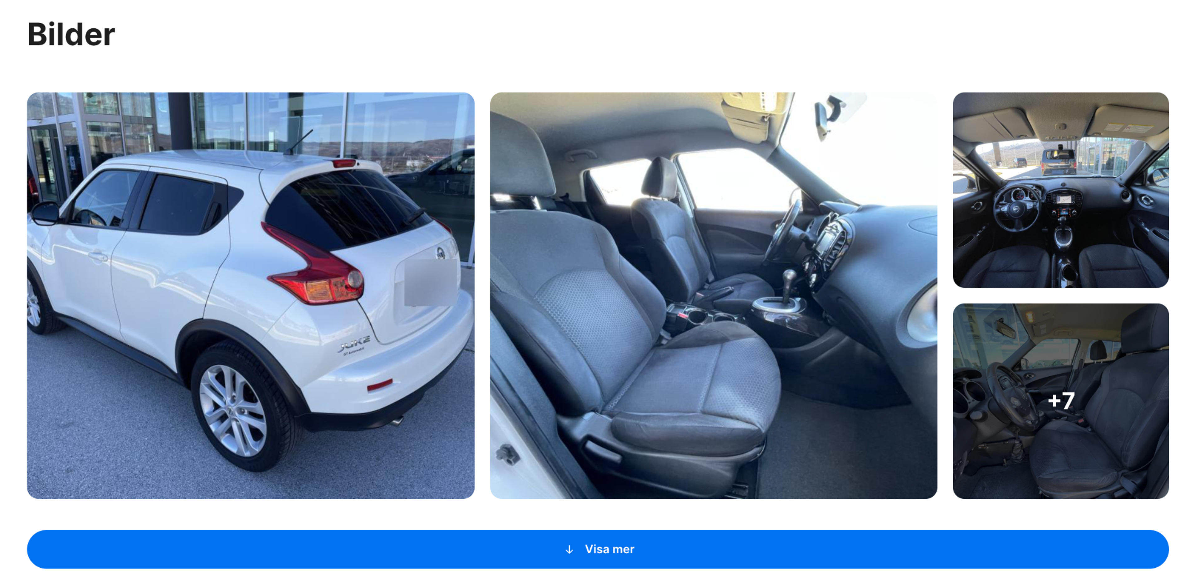 Foton i rapporten "carVertical"