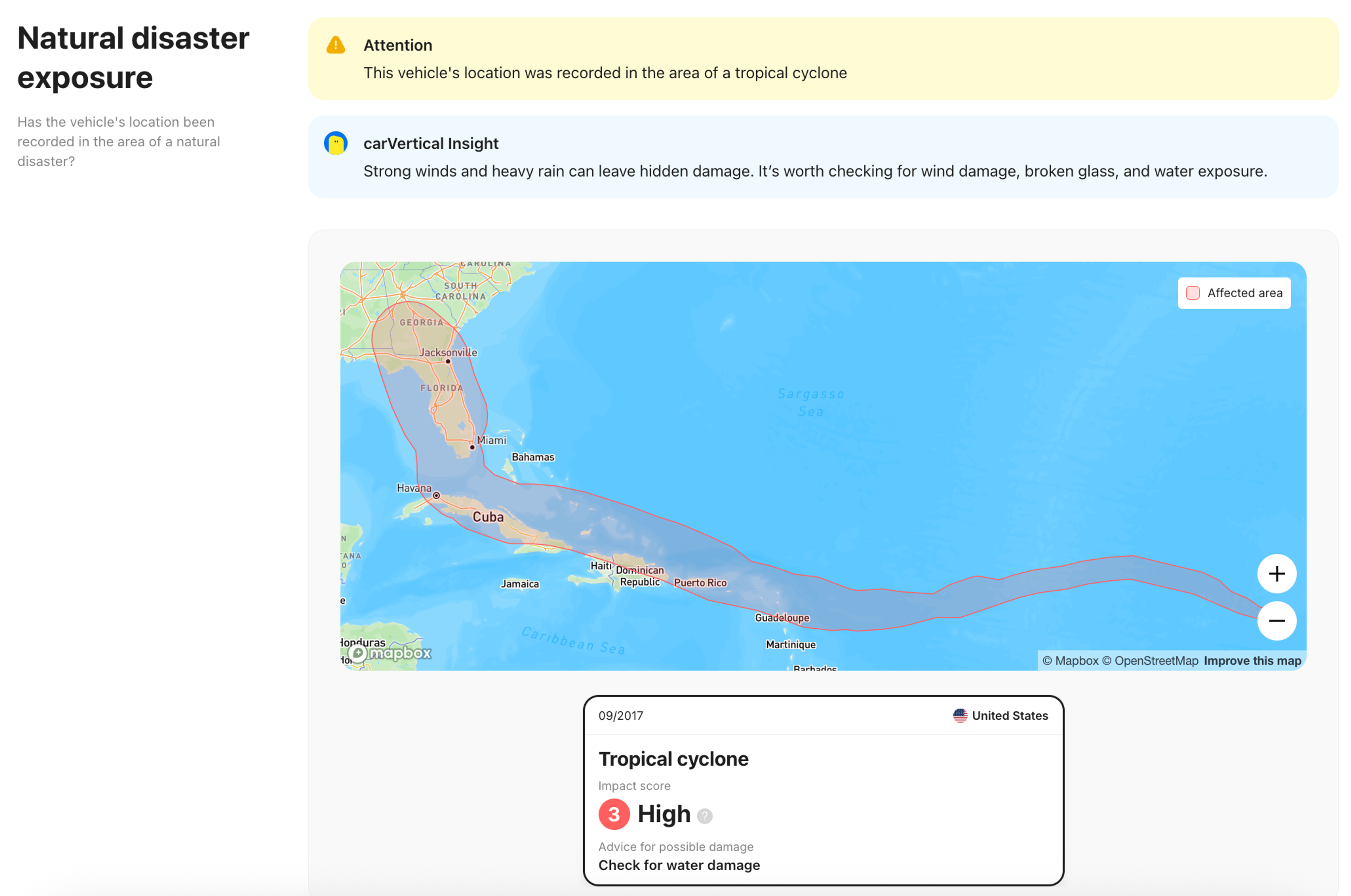 natural disaster exposure