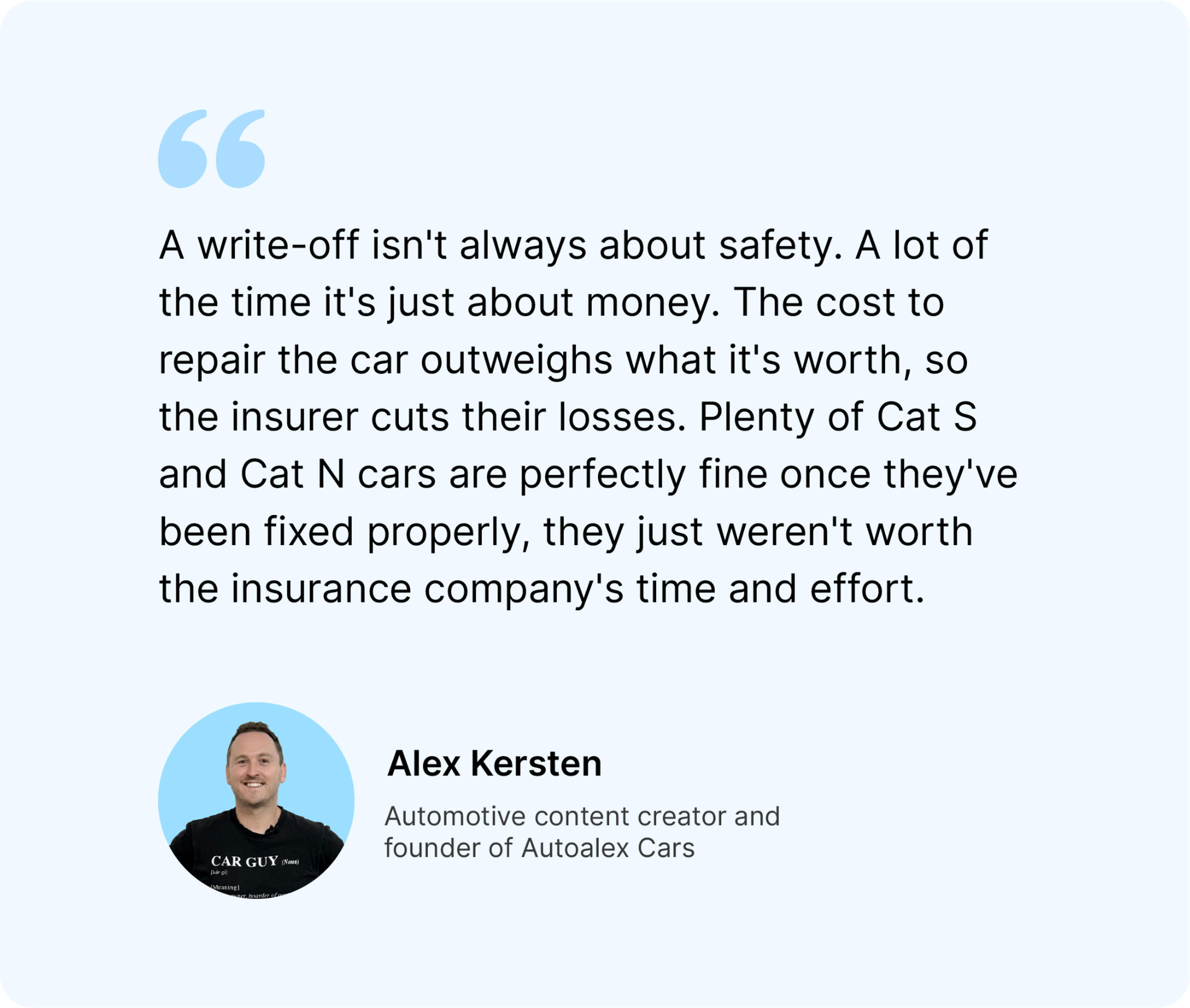 Autoalex’s insights on insurance write-offs